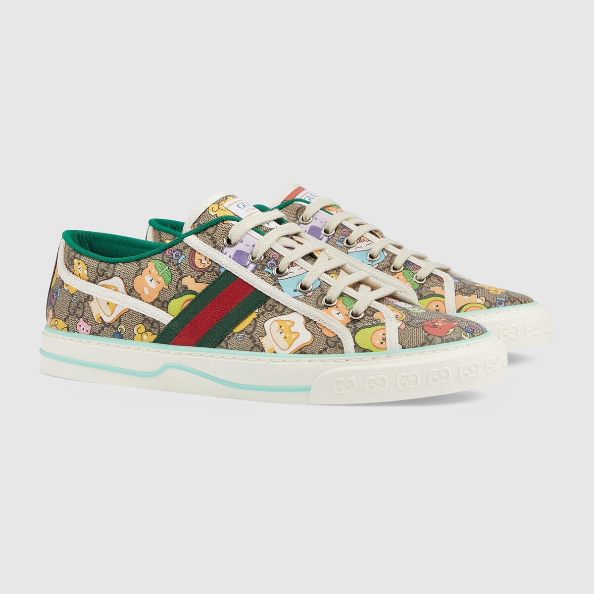Men's Gucci Tennis 1977 animal print - 2