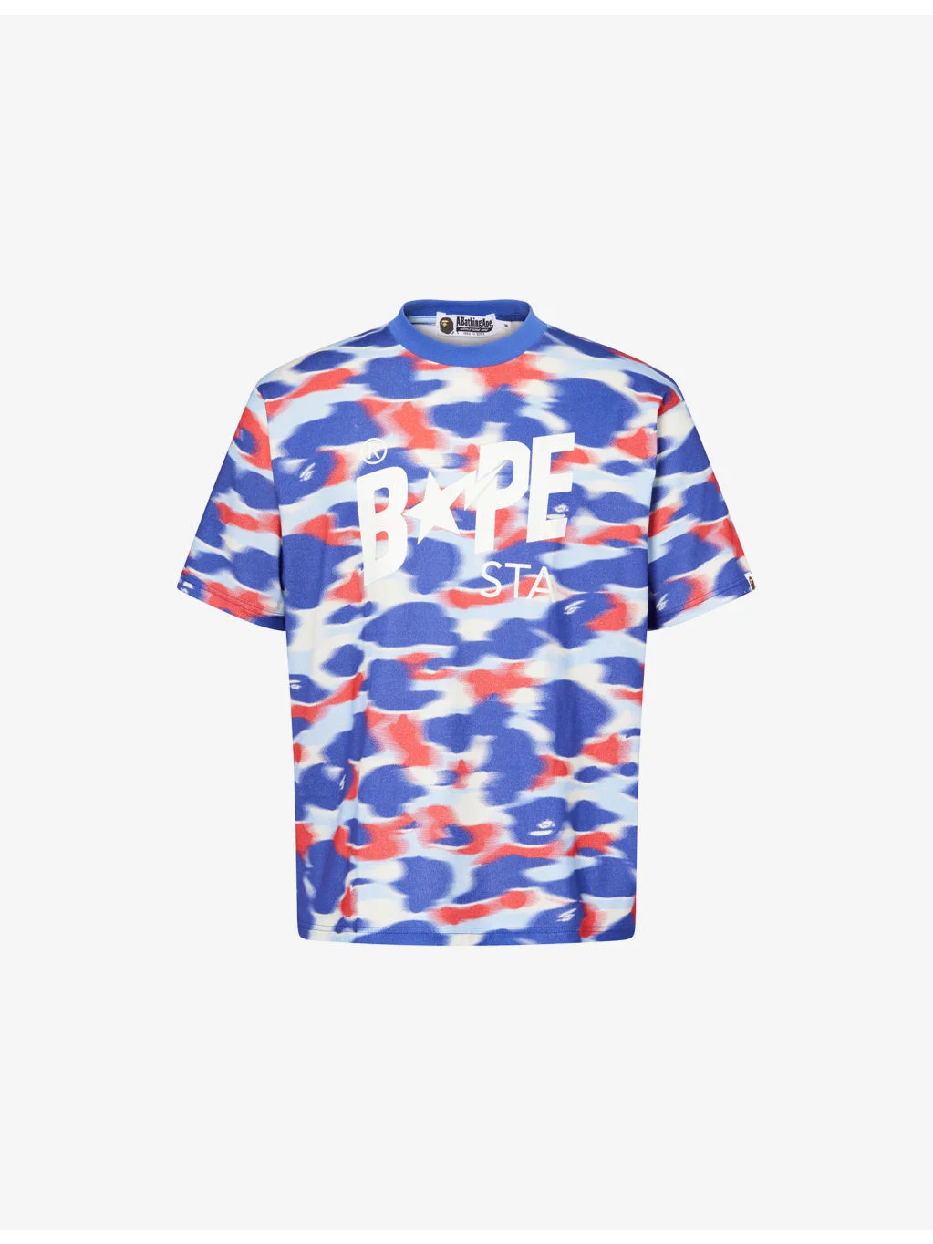 Camo Logo-Print Cotton T-Shirt - 1