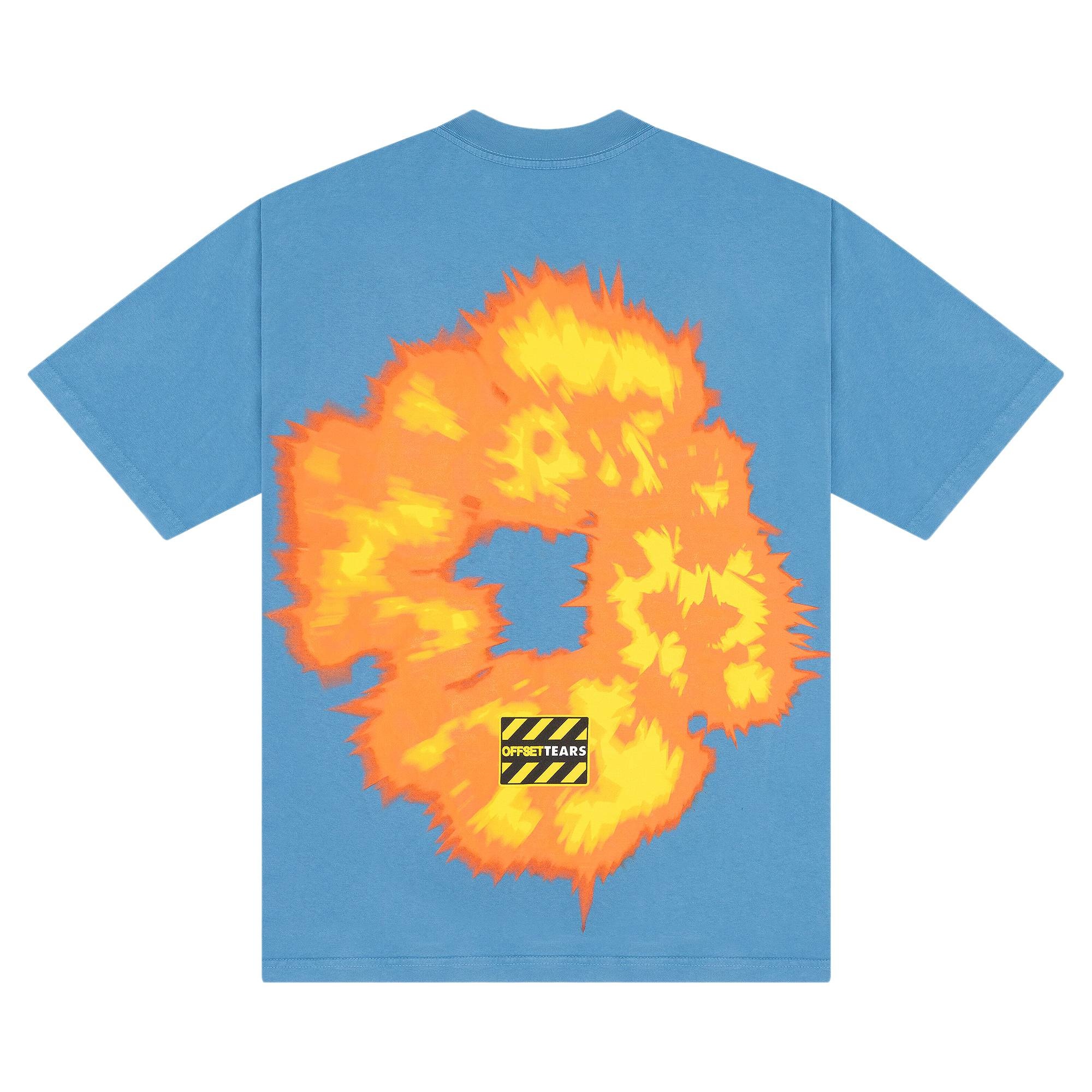 Denim Tears x Offset Set It Off #2 T-Shirt 'Blue' - 2