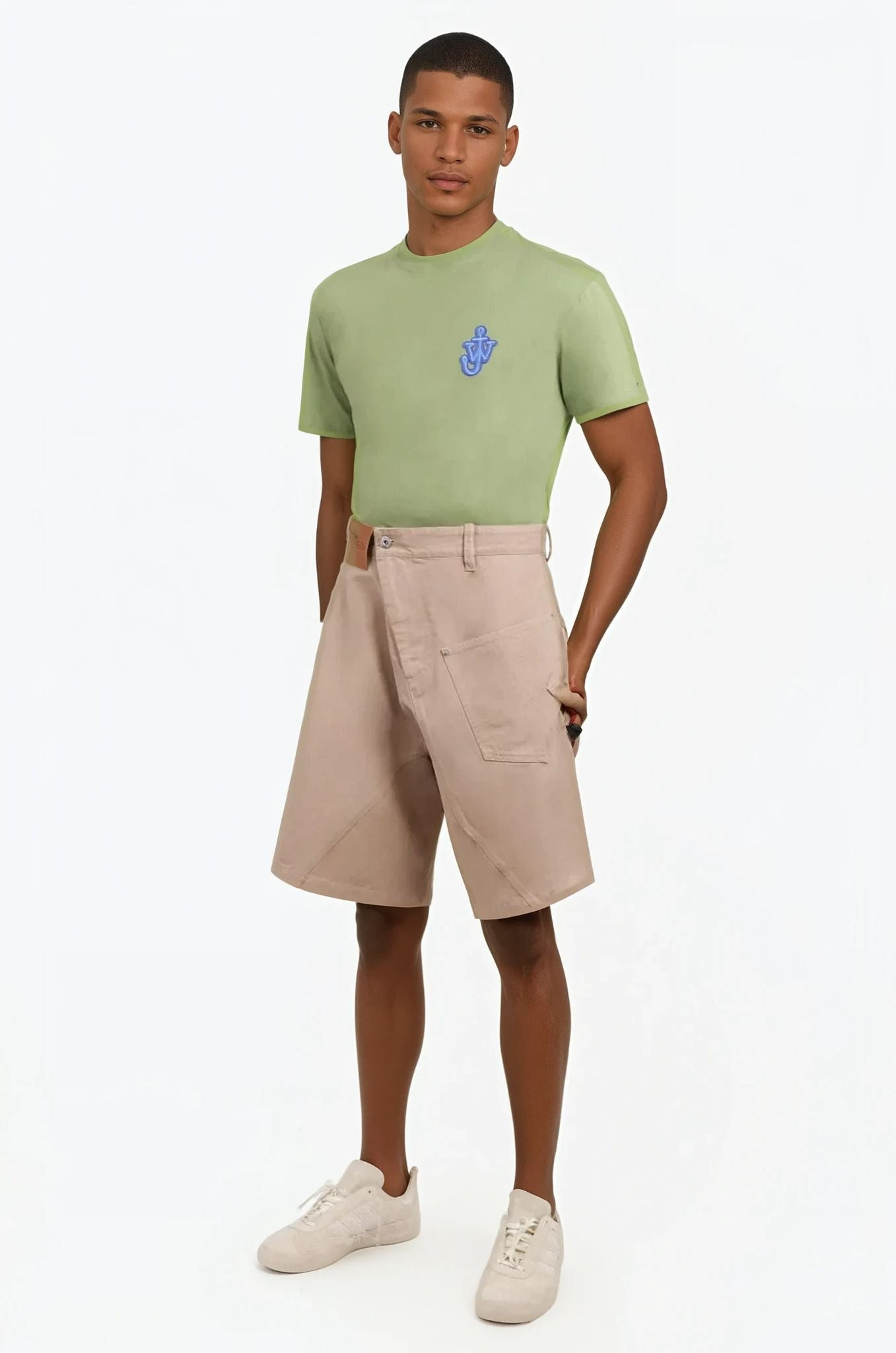ANCHOR PATCH S/S T-SHIRT | DARK GREEN - 2