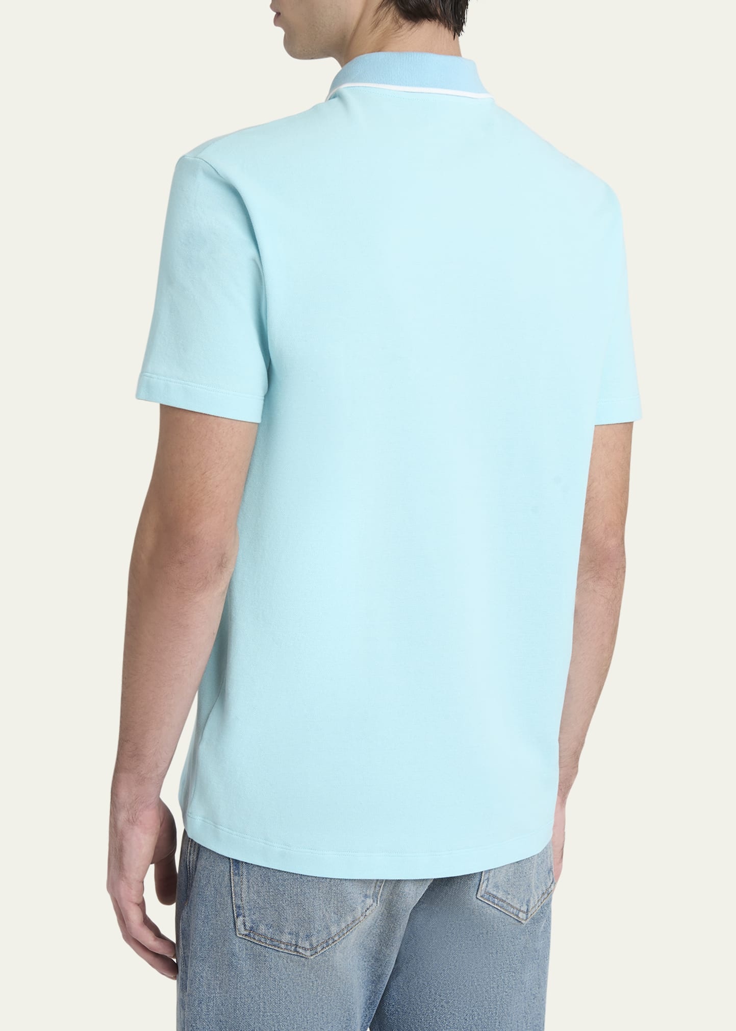 Men's Medusa Pique Polo Shirt - 3