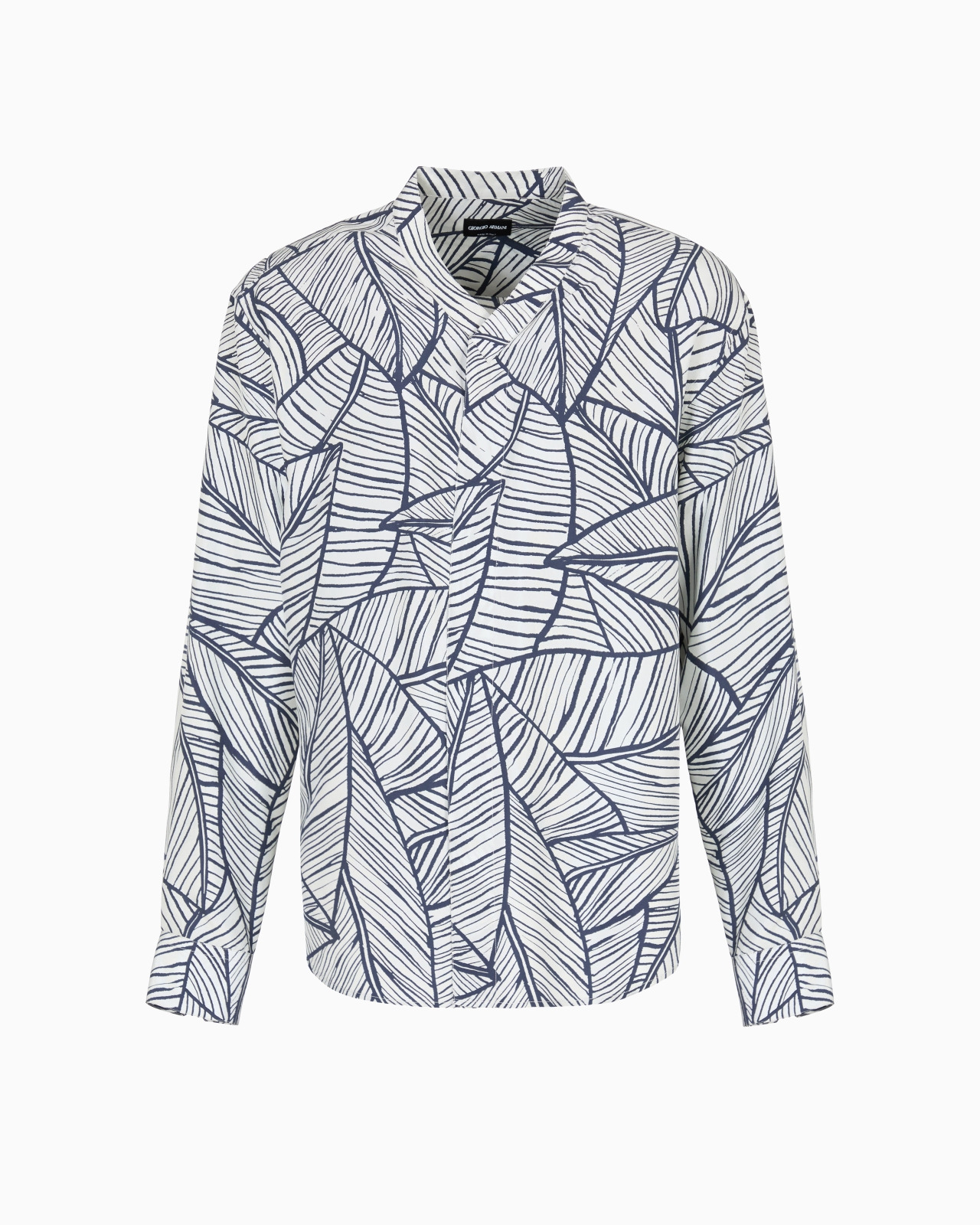SHIRT IN PRINTED SILK HABOTAI - 1