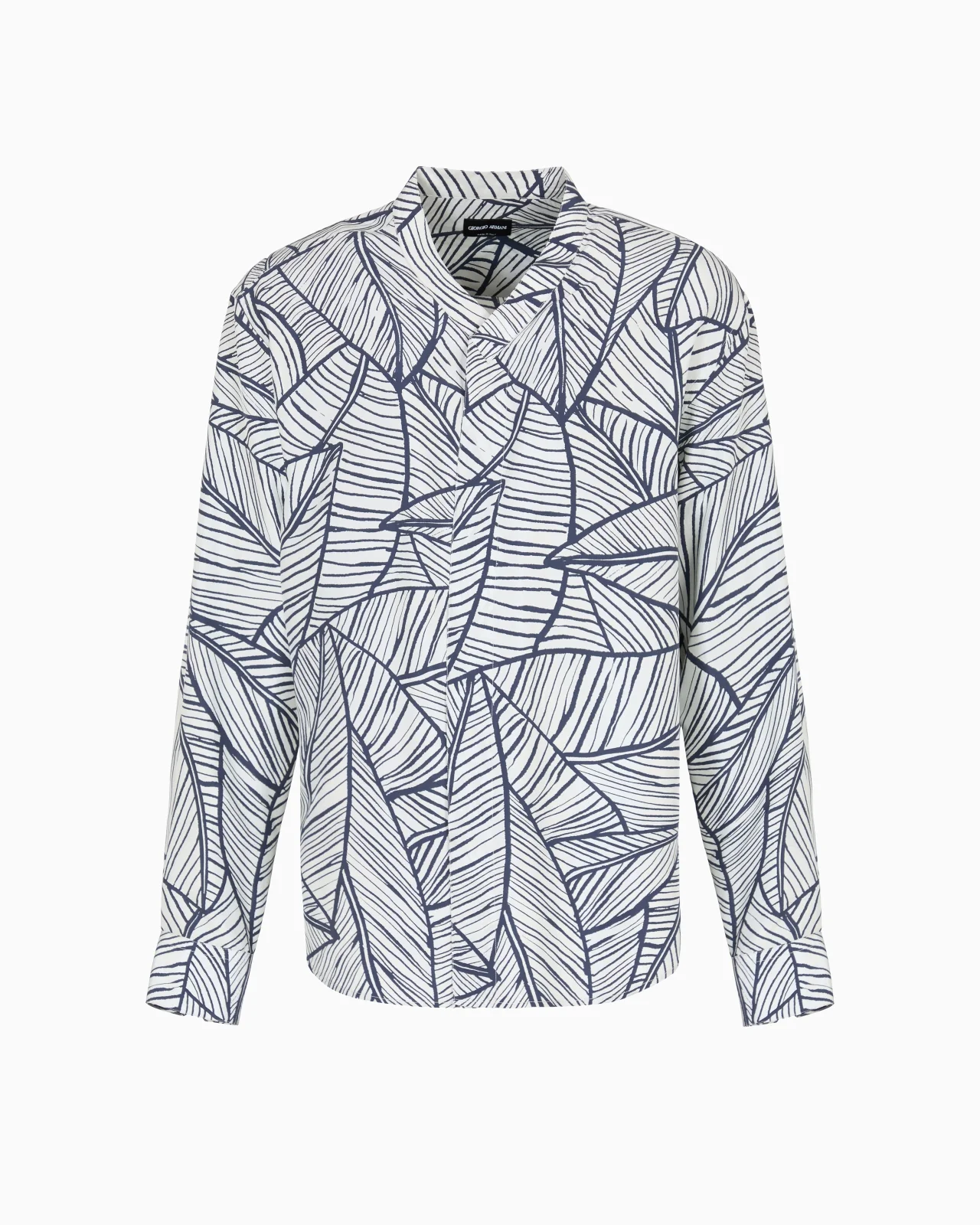 SHIRT IN PRINTED SILK HABOTAI - 1