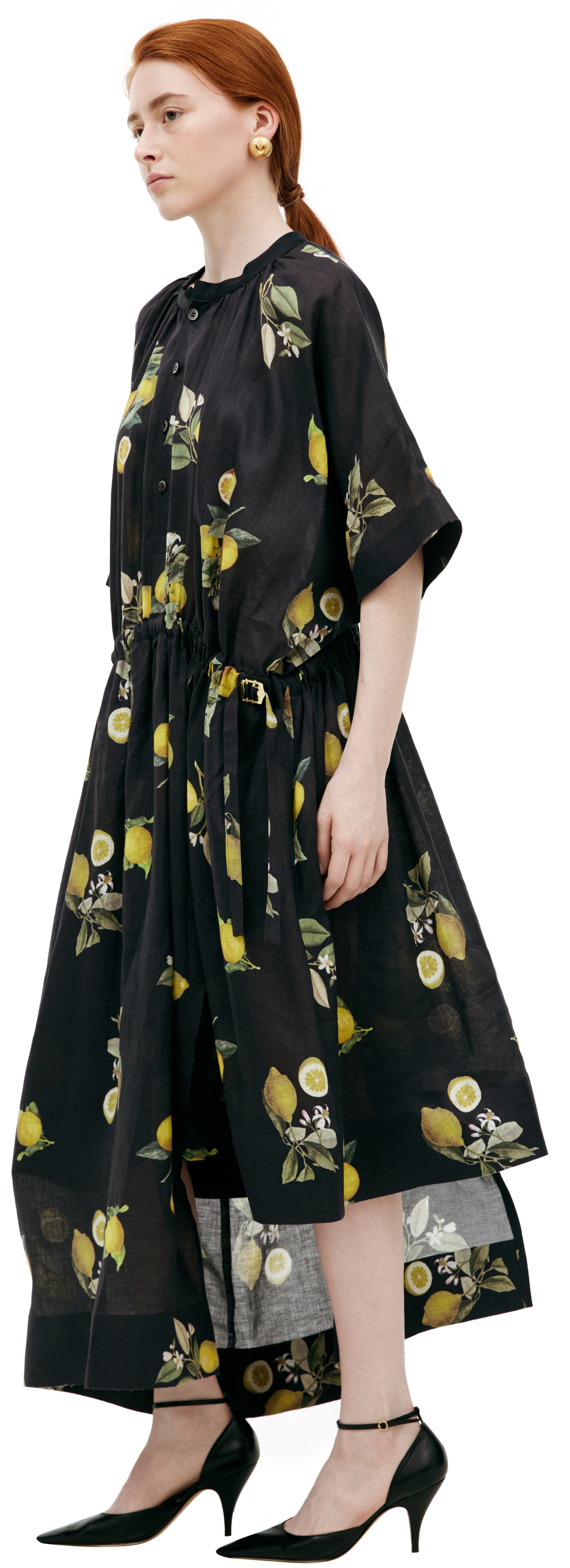MIDI DRESS WITH MONOPRINT - 2
