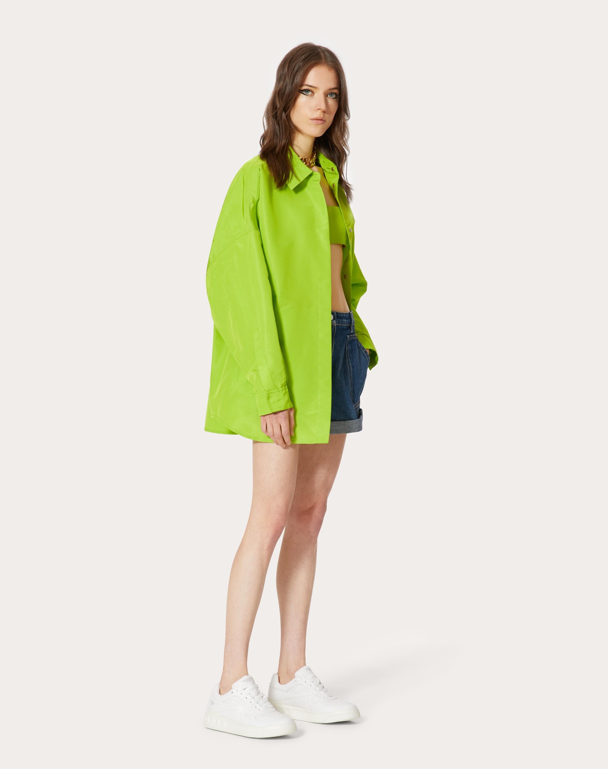 OVERSHIRT IN FAILLE - 2