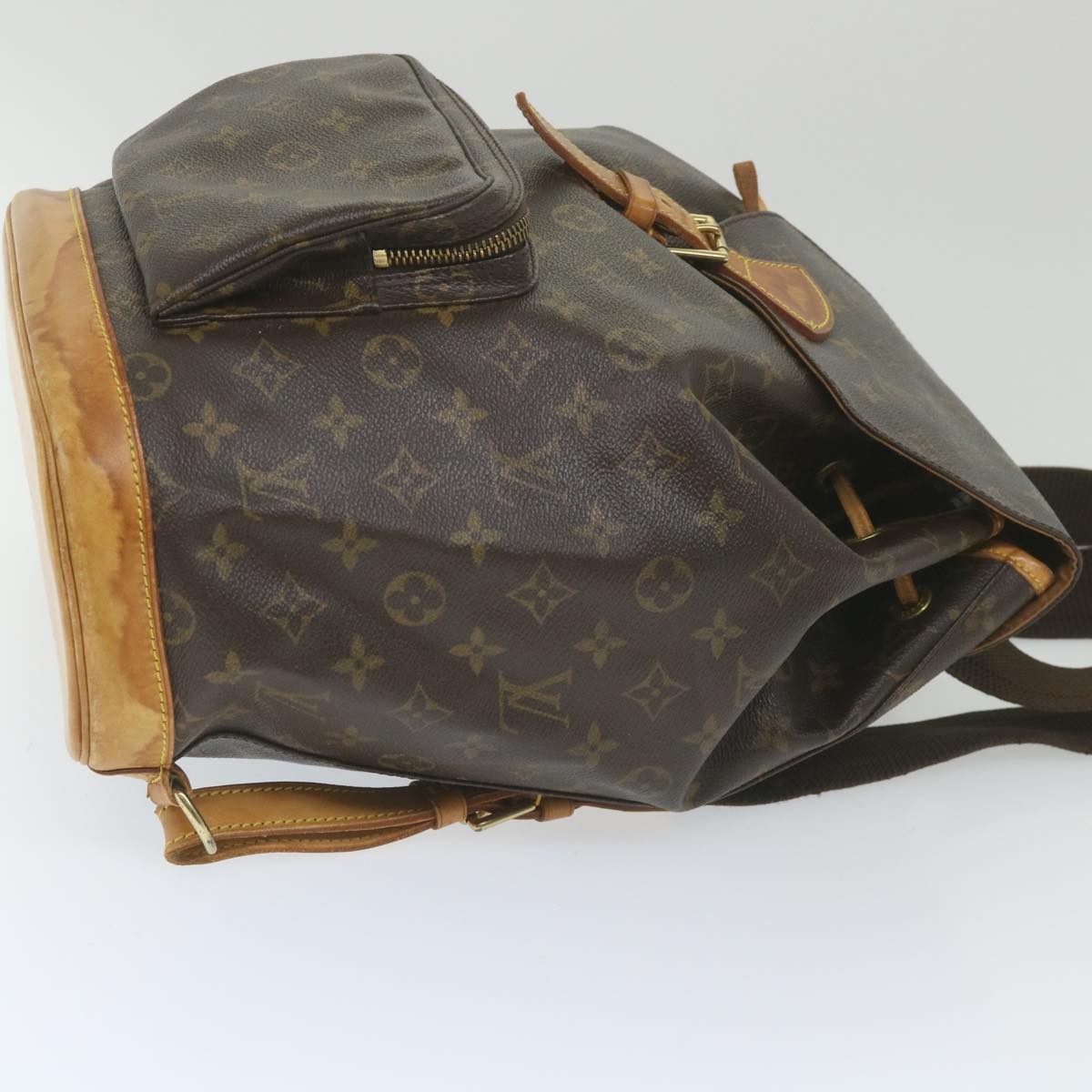 LOUIS VUITTON Monogram Montsouris GM Backpack M51135 - 3