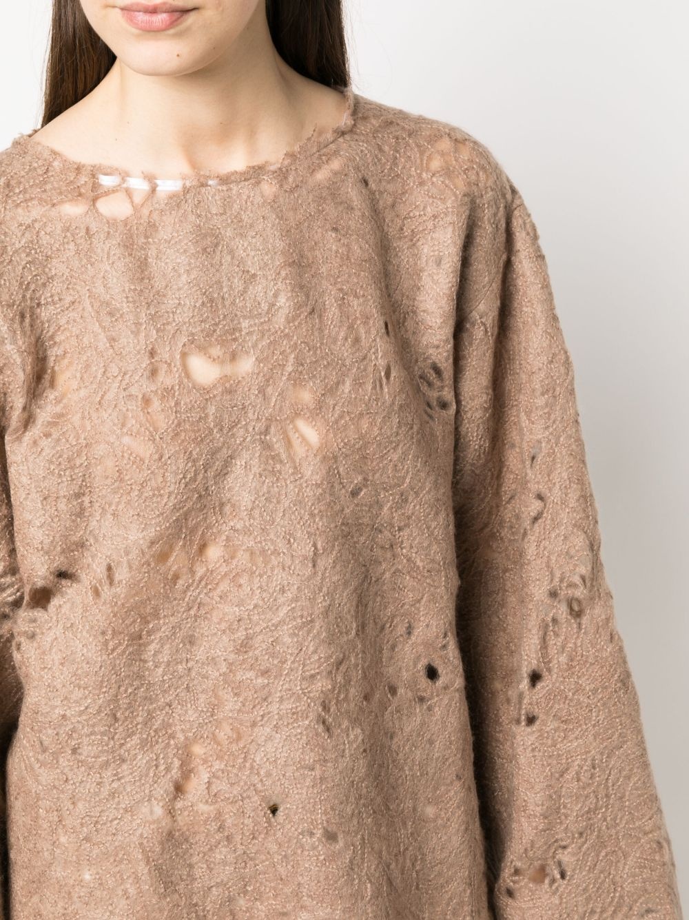 distressed-effect DOOMBOH® jumper - 5