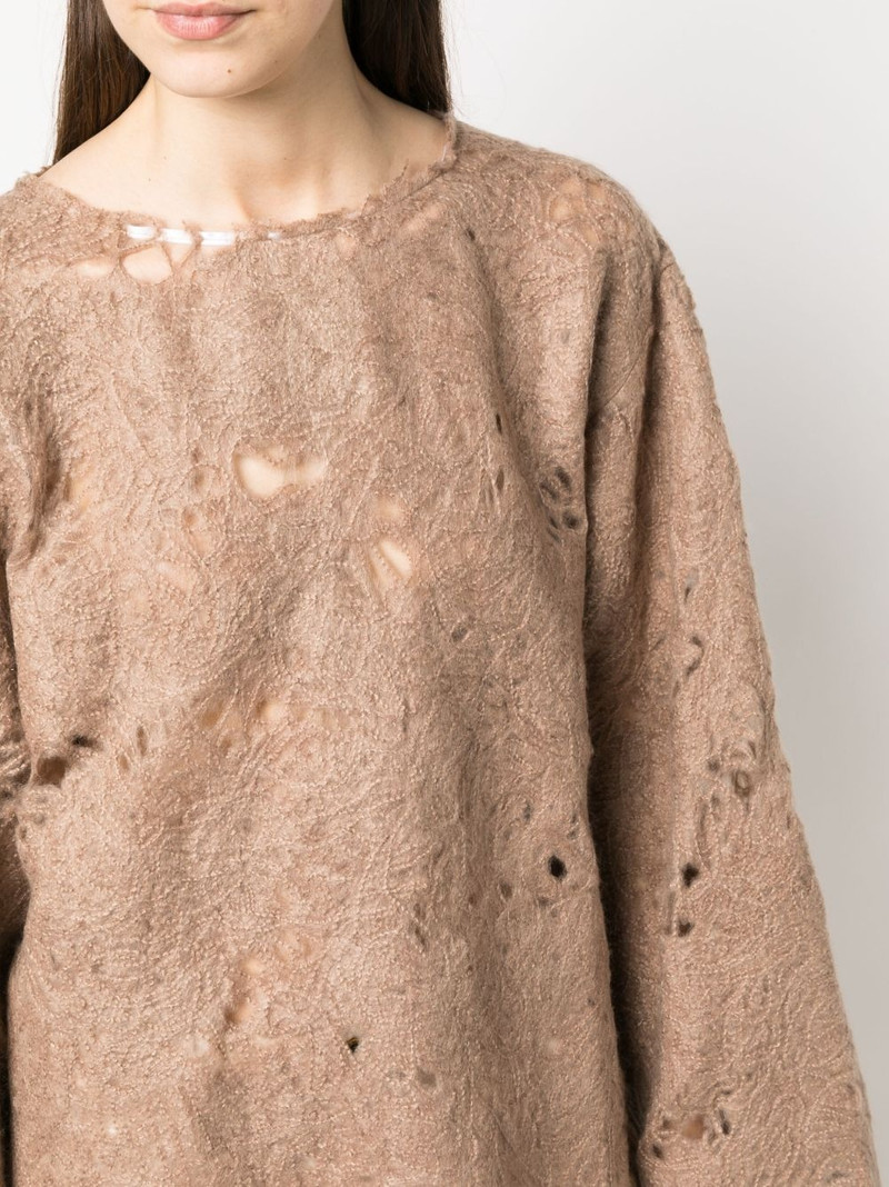 distressed-effect DOOMBOH® jumper 5