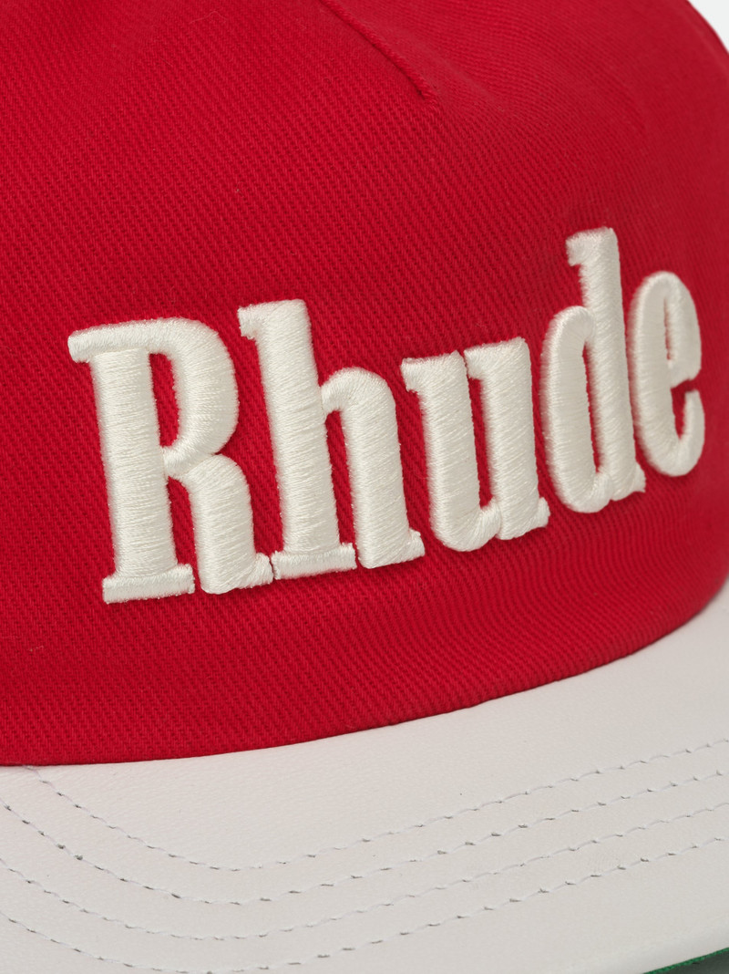 RHUDE CONTRAST LOGO HAT 4