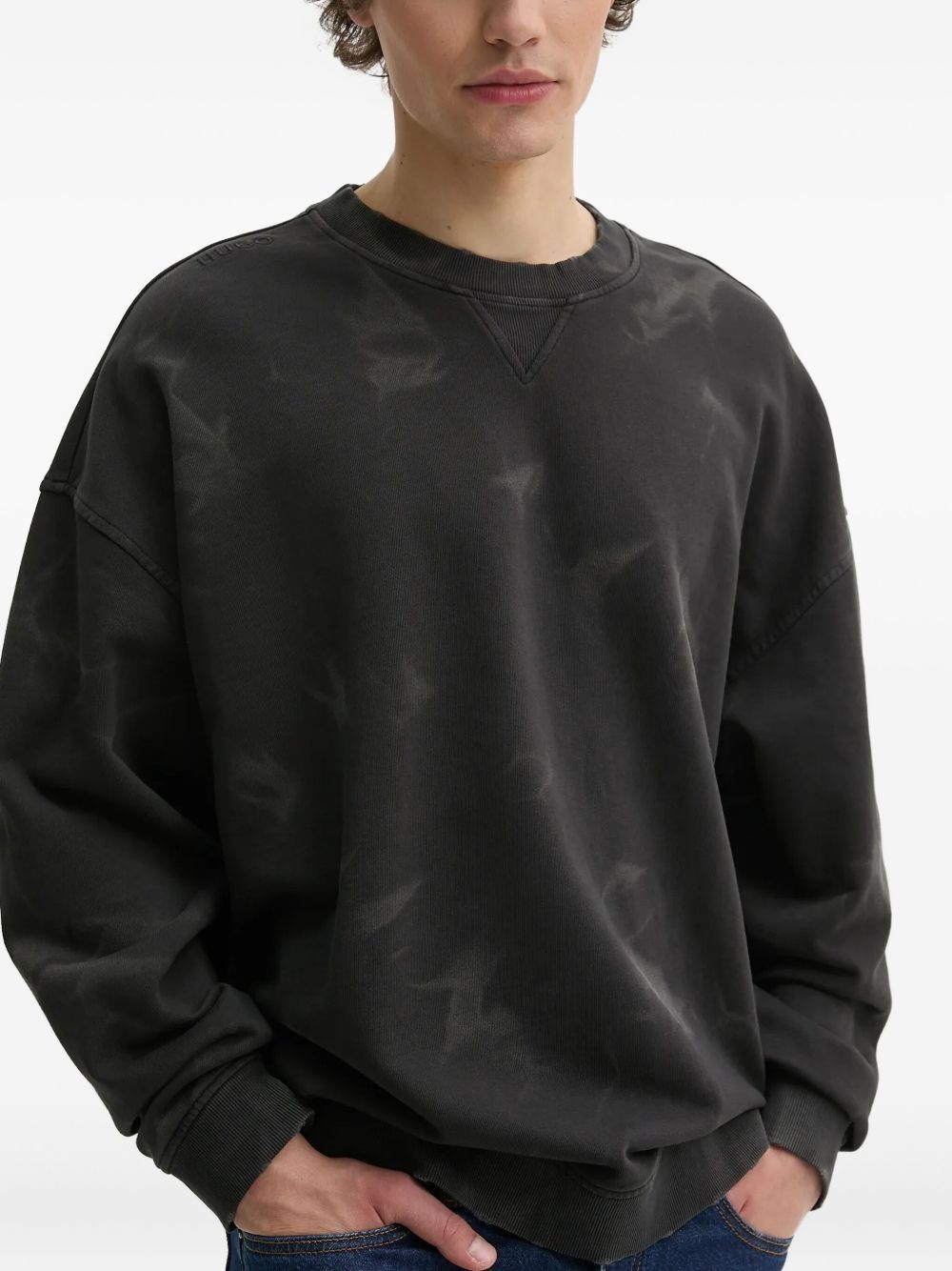 Nustroyos abstract-print sweatshirt - 4