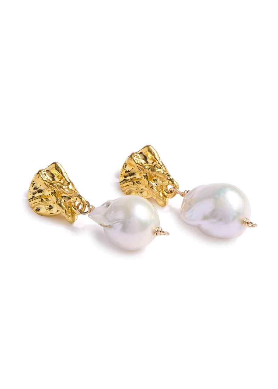 Alighieri The Fragment Of Light 24kt Gold-plated Drop Earrings - 3