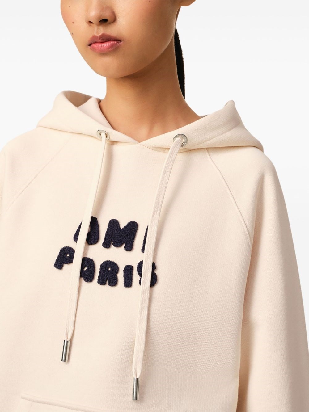 Logo cotton hoodie - 2