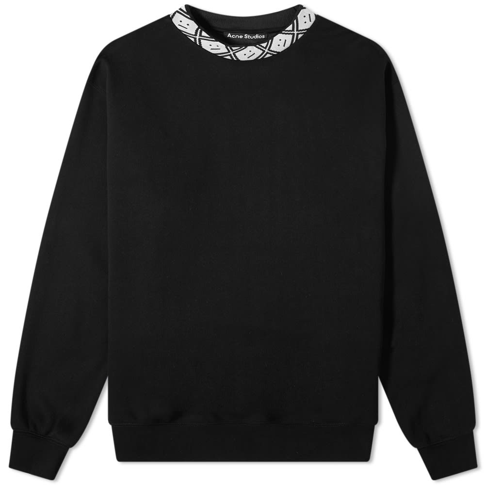 Acne Studios Future Rib Face Crew Sweat - 1