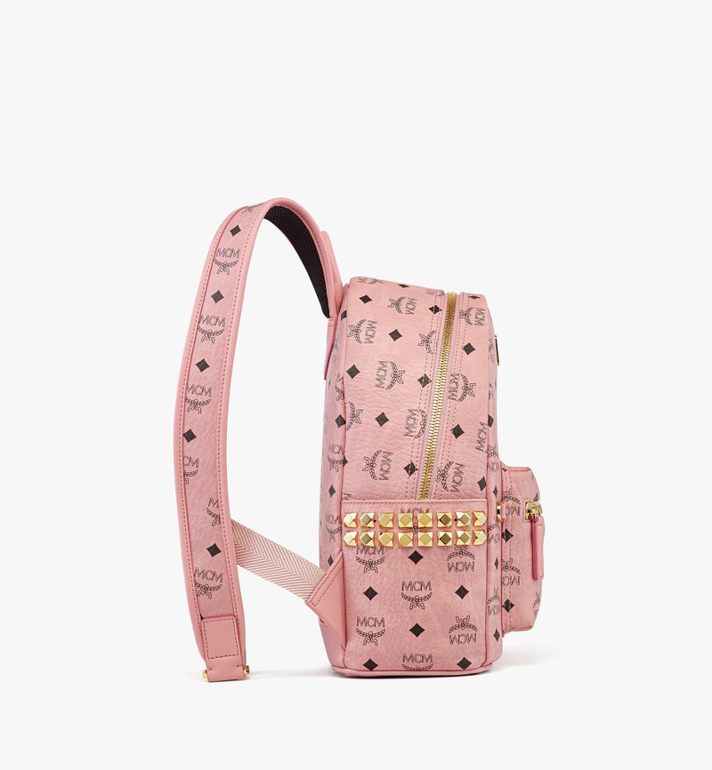 MCM Stark Side Studs Backpack in Visetos outlook