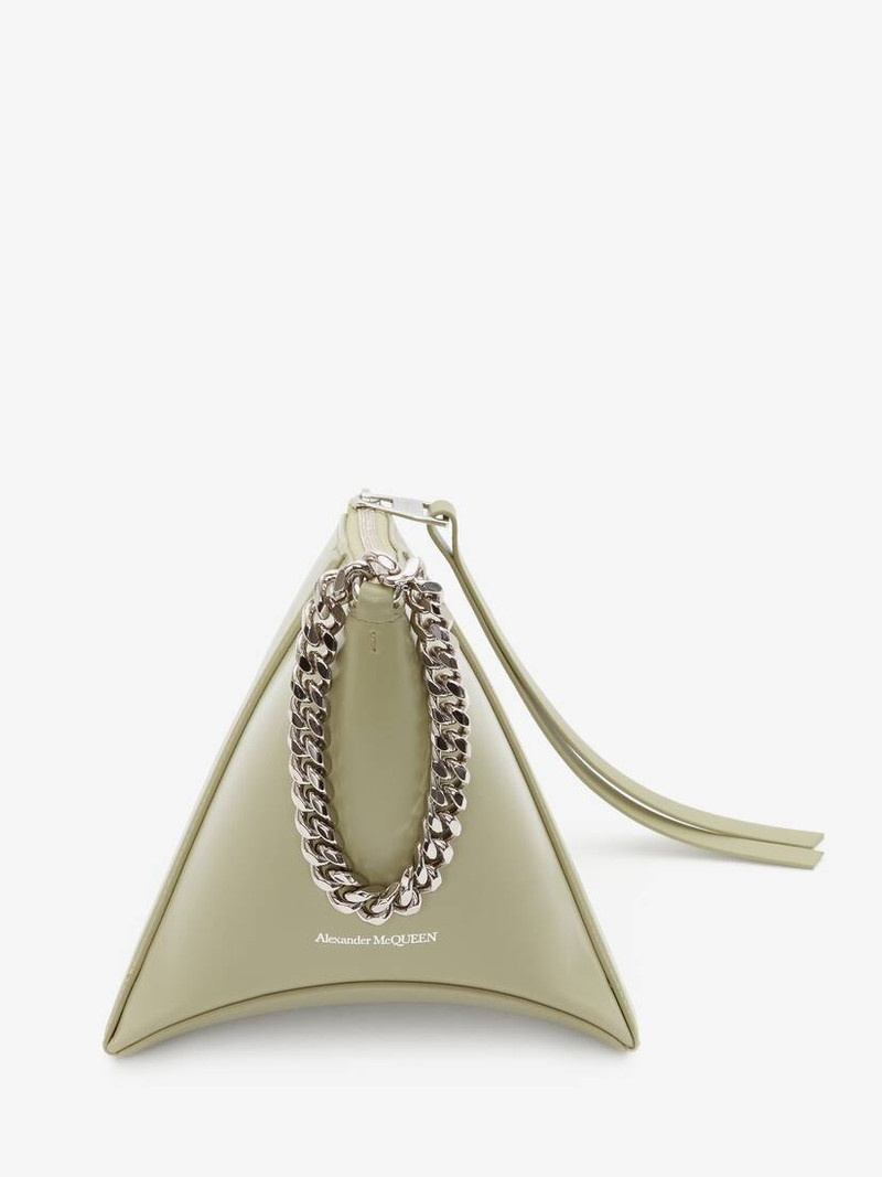 The Curve Pouch in Sage 3