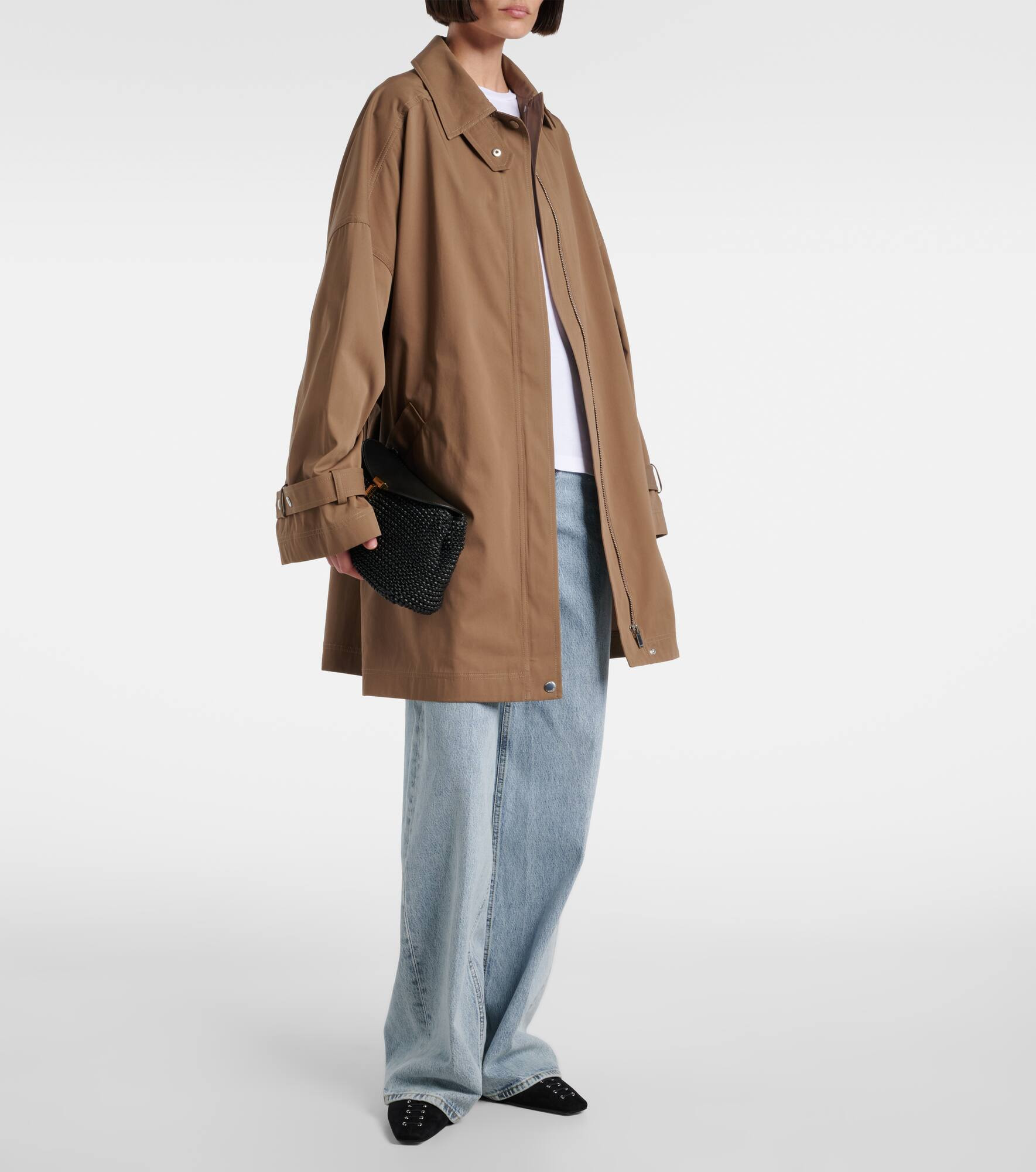 Oversized cotton jacket - 2