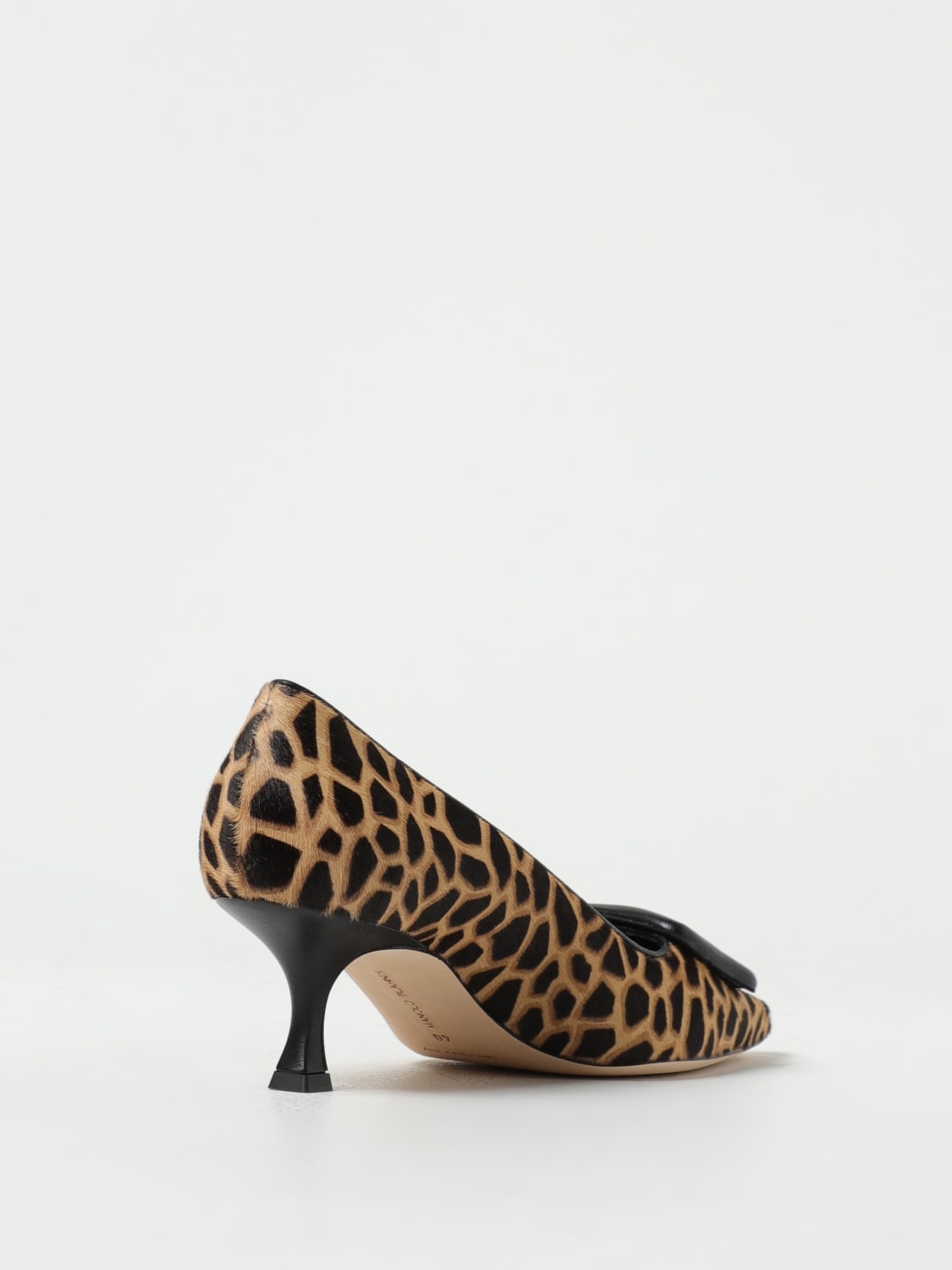 Manolo Blahnik Maysale pumps in animal print pony leather - 3