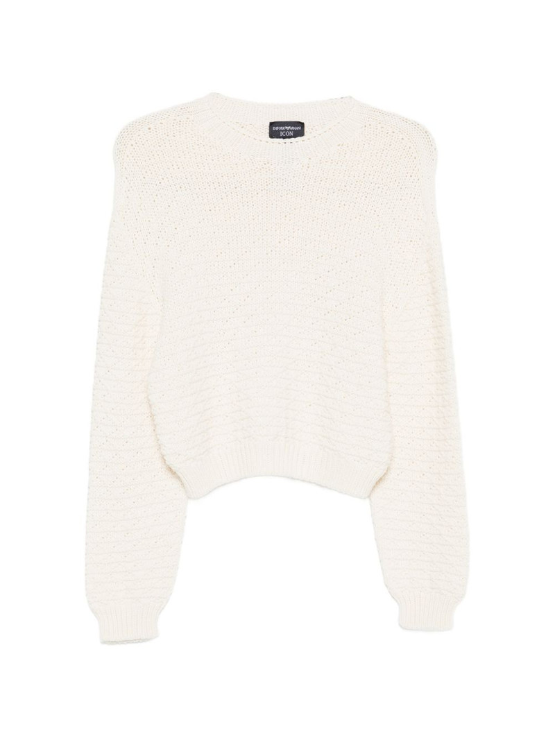 textured knitted sweater 1