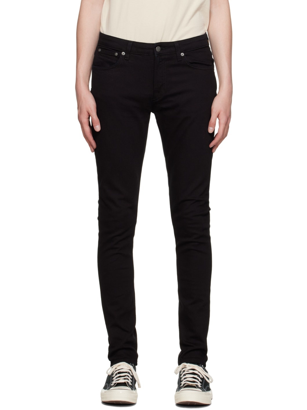 Black Skinny Lin Jeans - 1