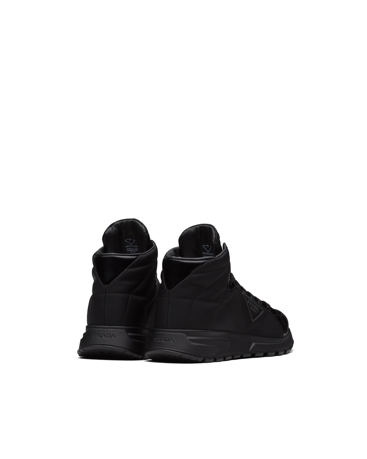 Prada PRAX 01 Re-Nylon and brushed leather sneakers - 4