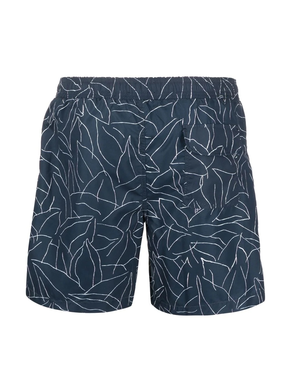 leaf-print swimming shorts - 2