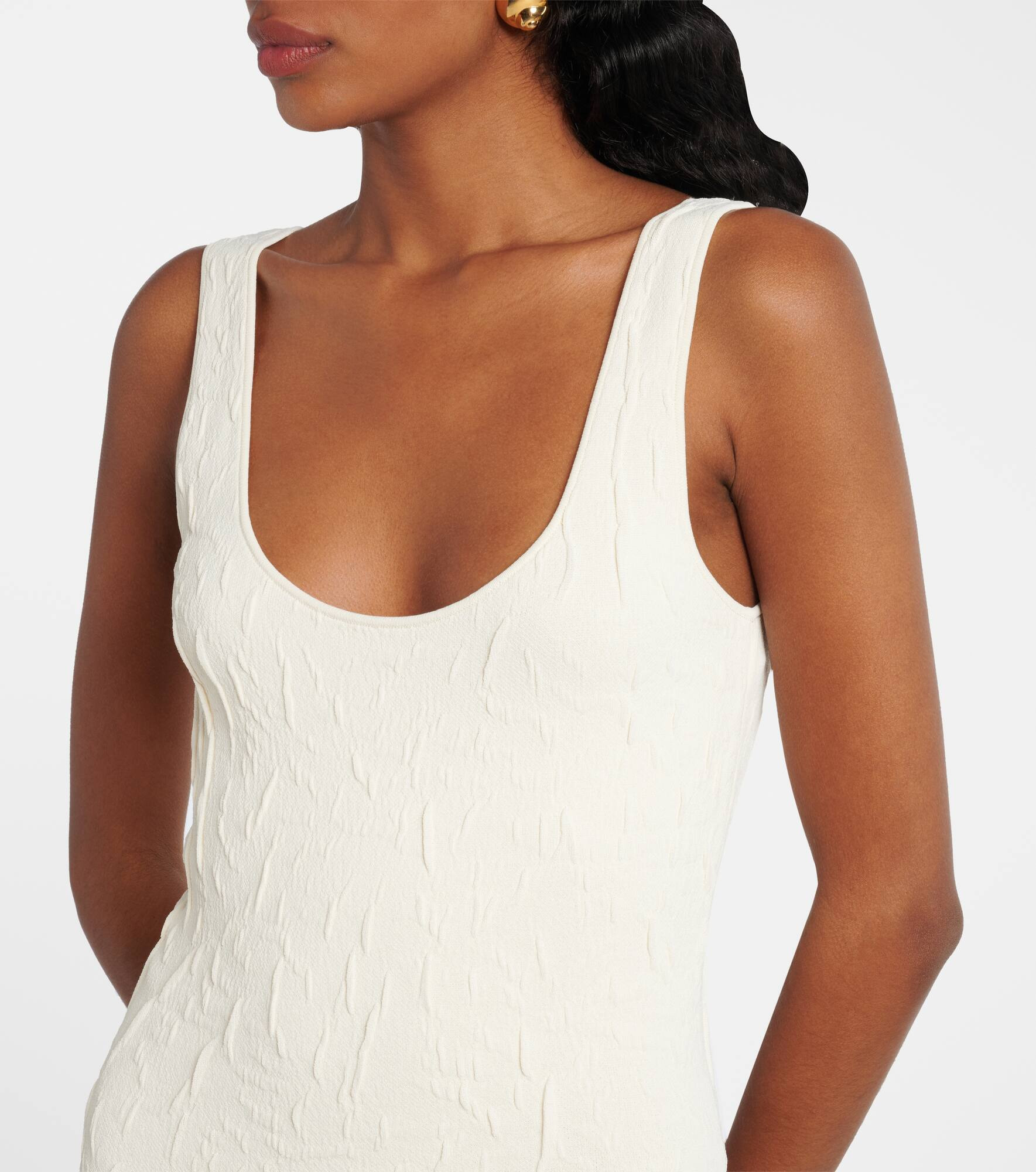 Duras knitted maxi dress - 4