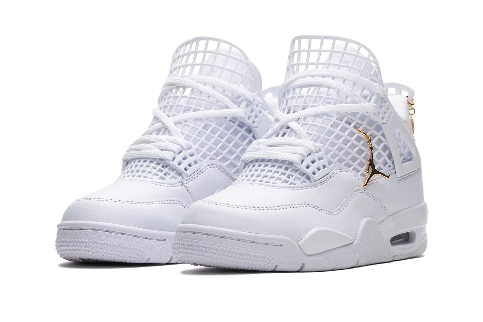 Air Jordan 4 Retro Net Wmns "White Phantom" - 3