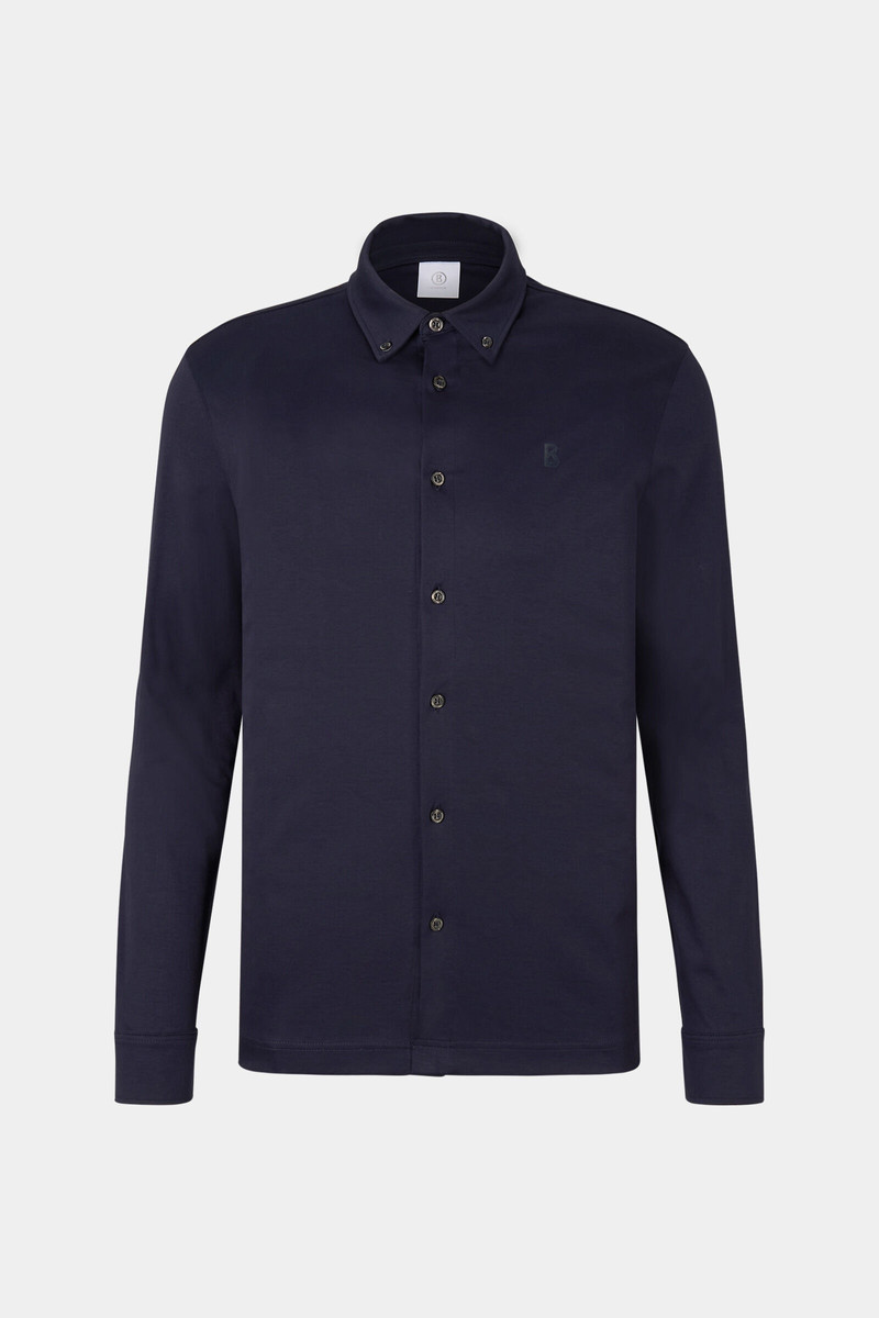 Franz Shirt in Navy blue 1