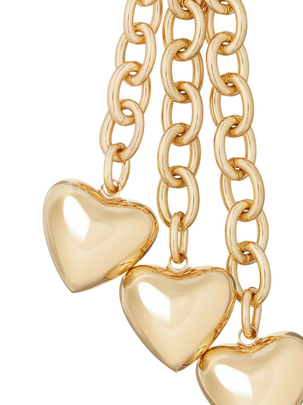 The Puffy Tripple Heart bag accessory - 2