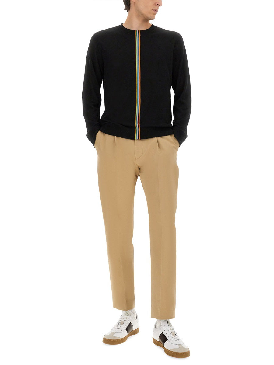 Jersey With Striped Detail - 2