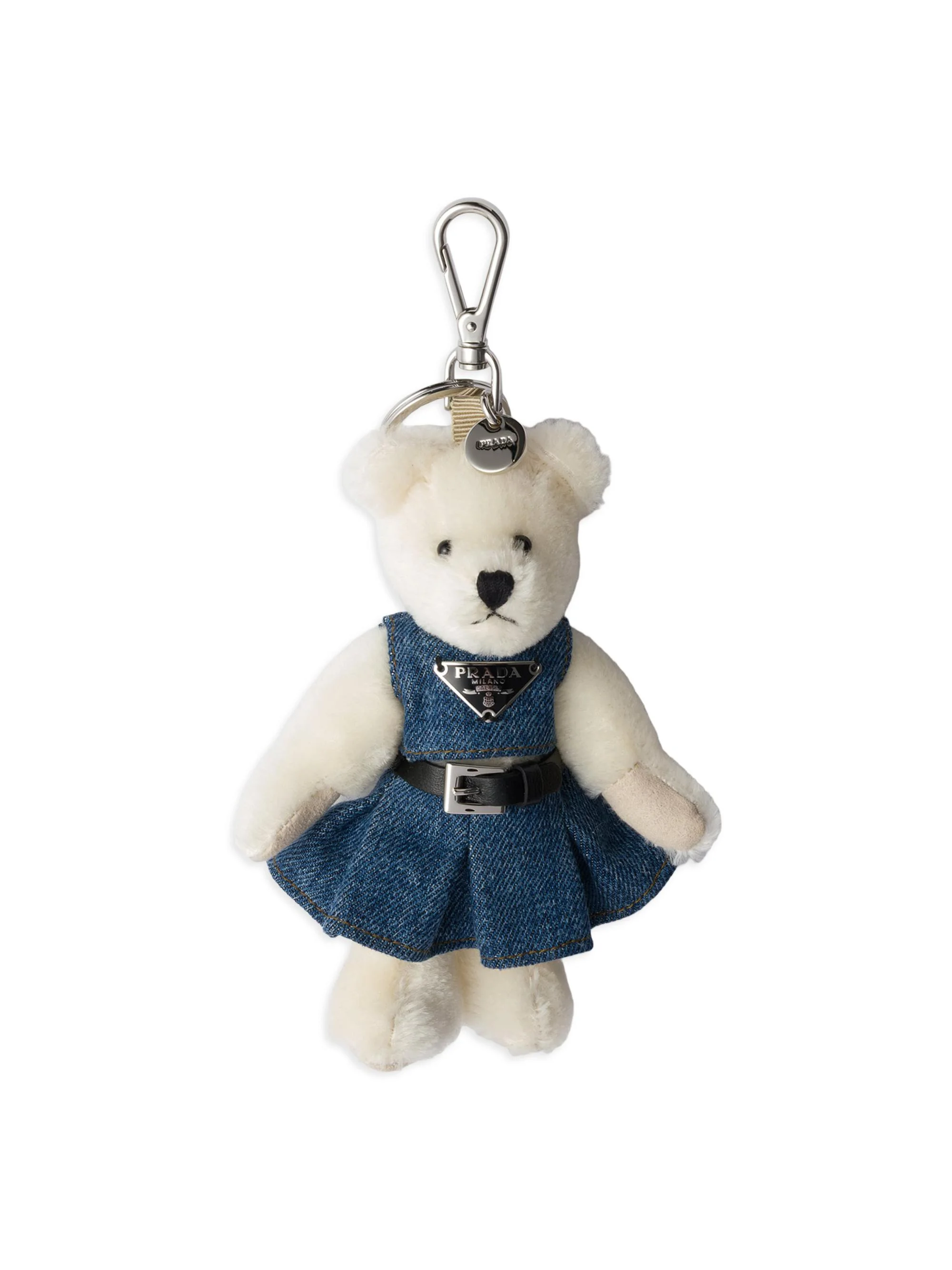 Women's Teddy Keychain Charm - Blue - 1