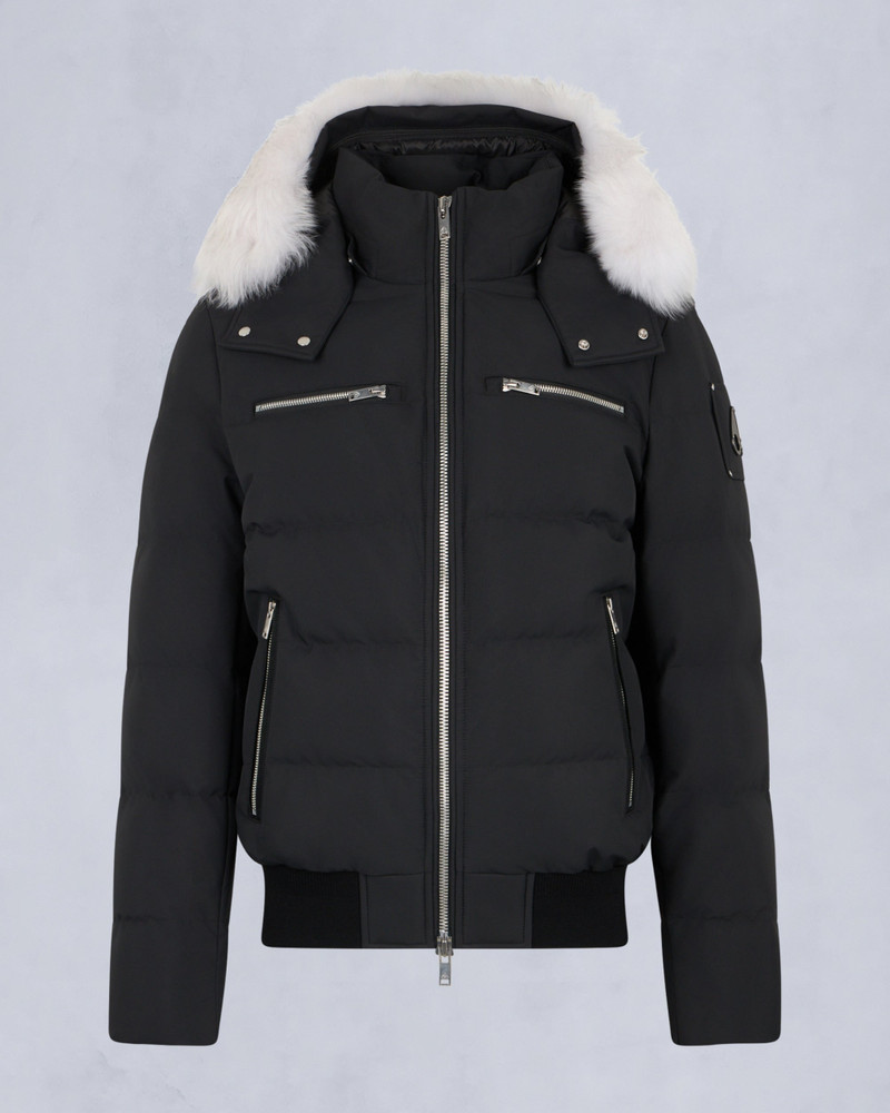 CLOUD SHEARLING BOMBER JACKET - 1