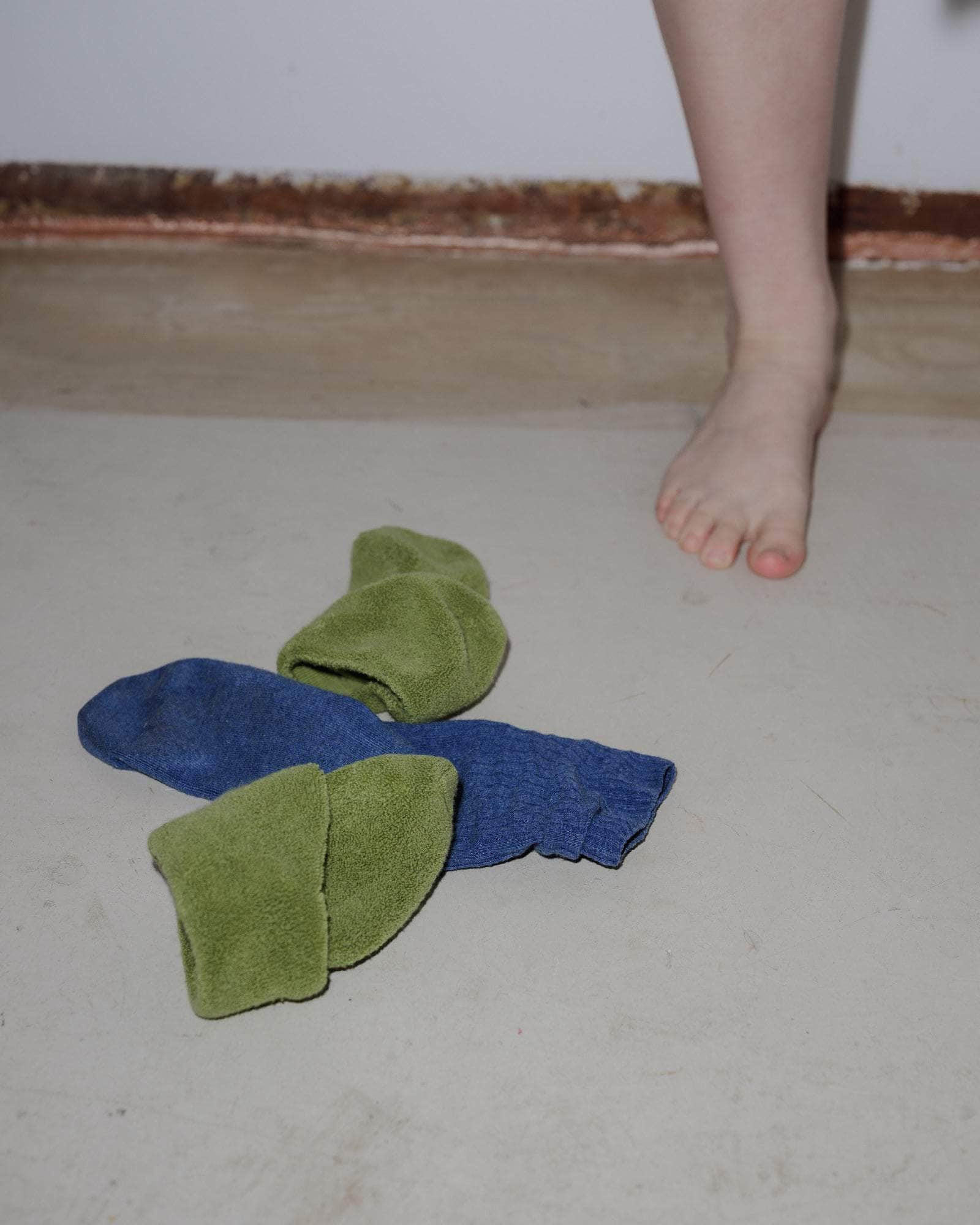 Buckle Ankle Socks - Textured Organic Cotton - 4