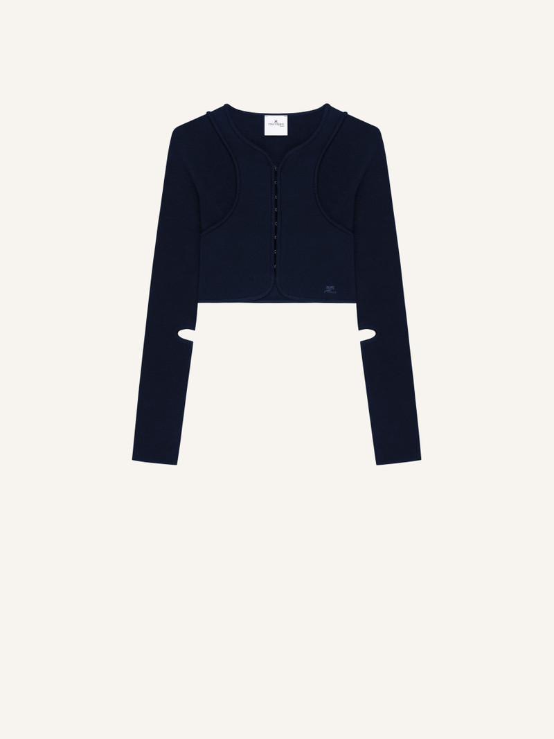 SCUBA KNIT CARDIGAN 1