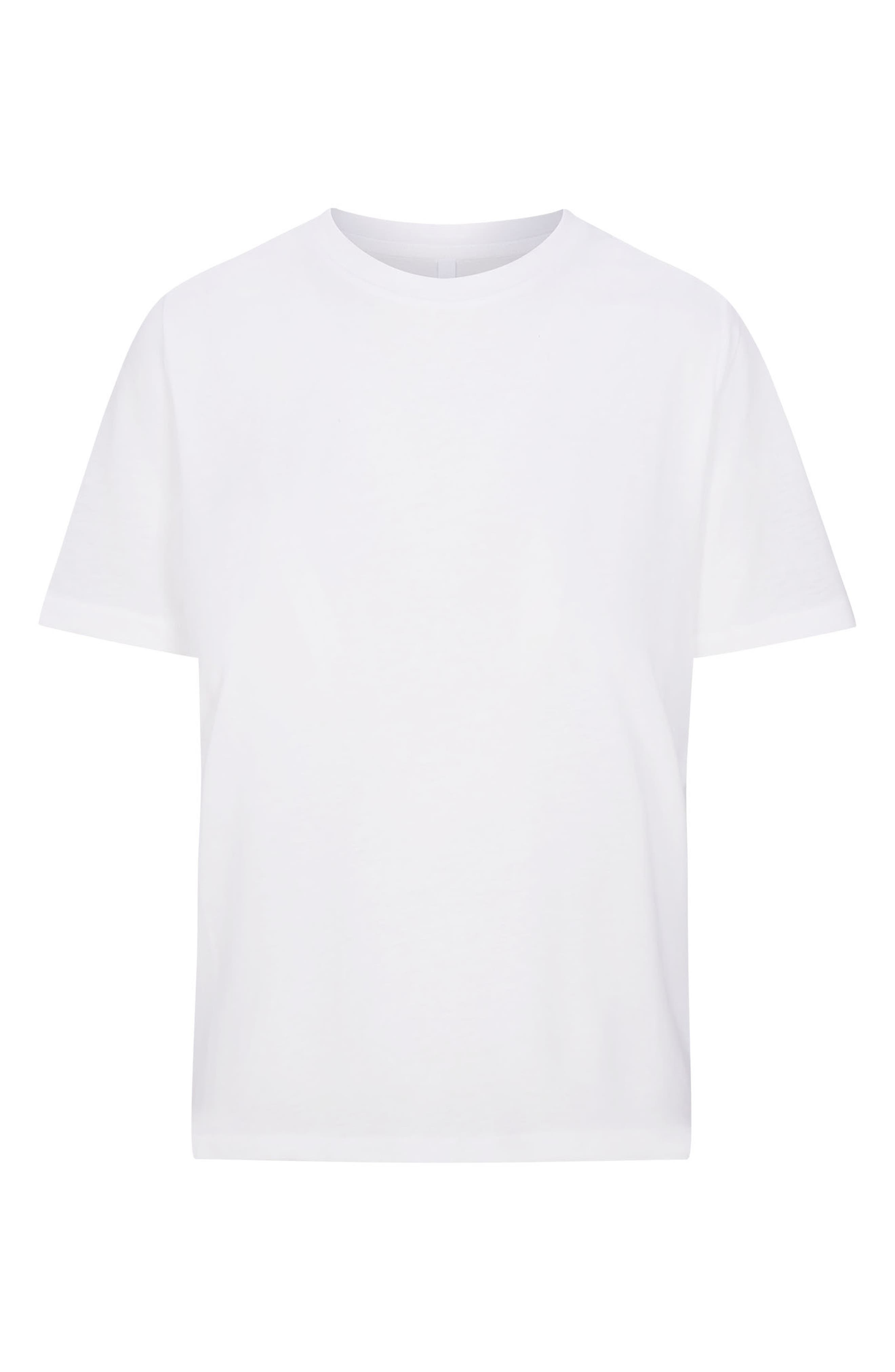 SKIMS Relaxed T-Shirt in Snow at Nordstrom - 4