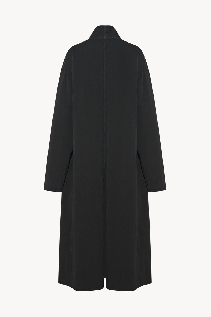 The Row Rimbaud Coat in Cotton and Linen outlook