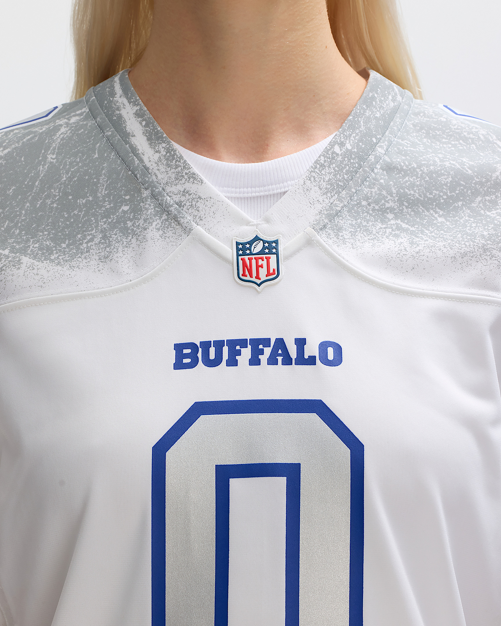 Keon Coleman Buffalo Bills Rivalries Collection Women’s Nike NFL Game Jersey - 4