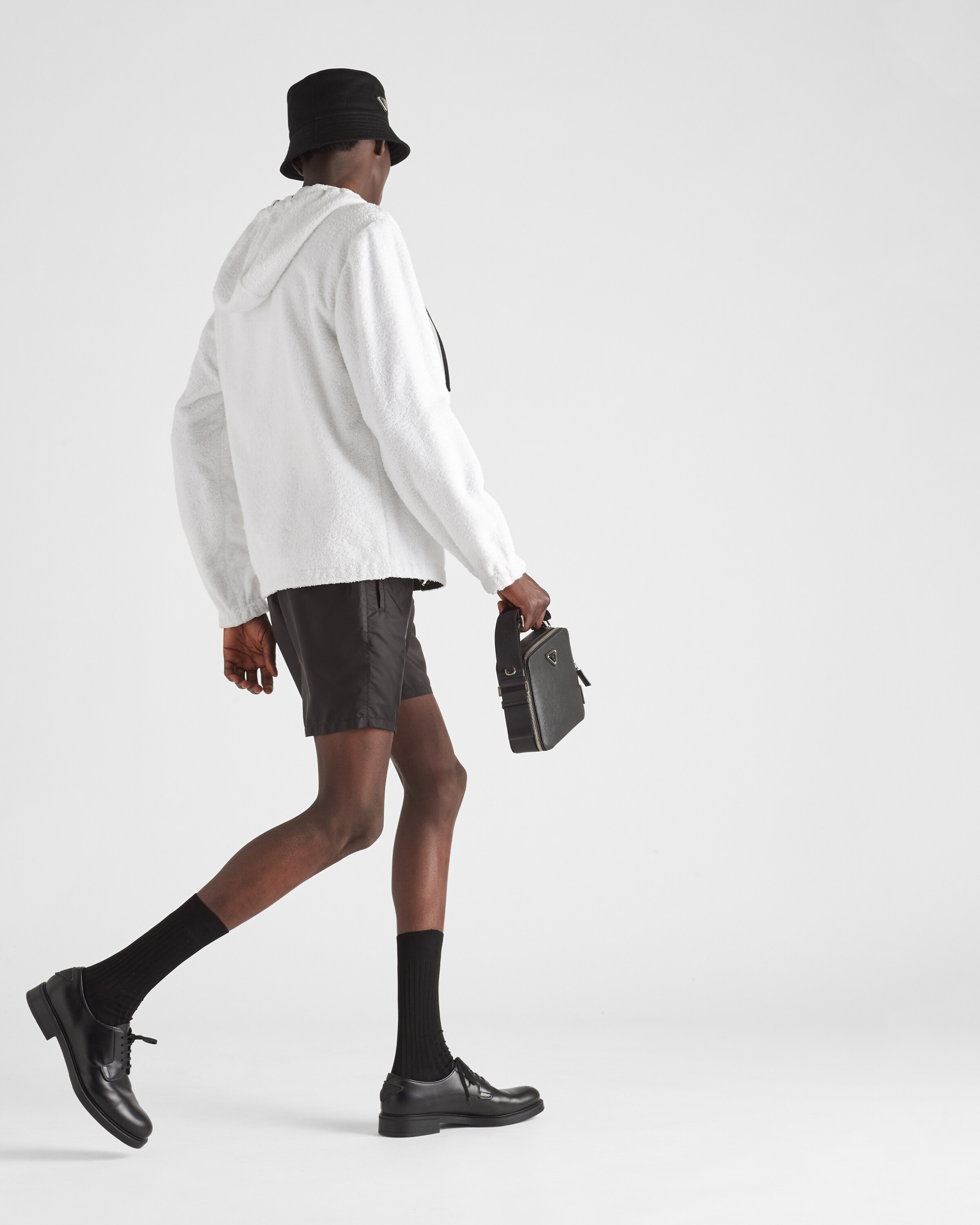 Terrycloth hoodie jacket - 5
