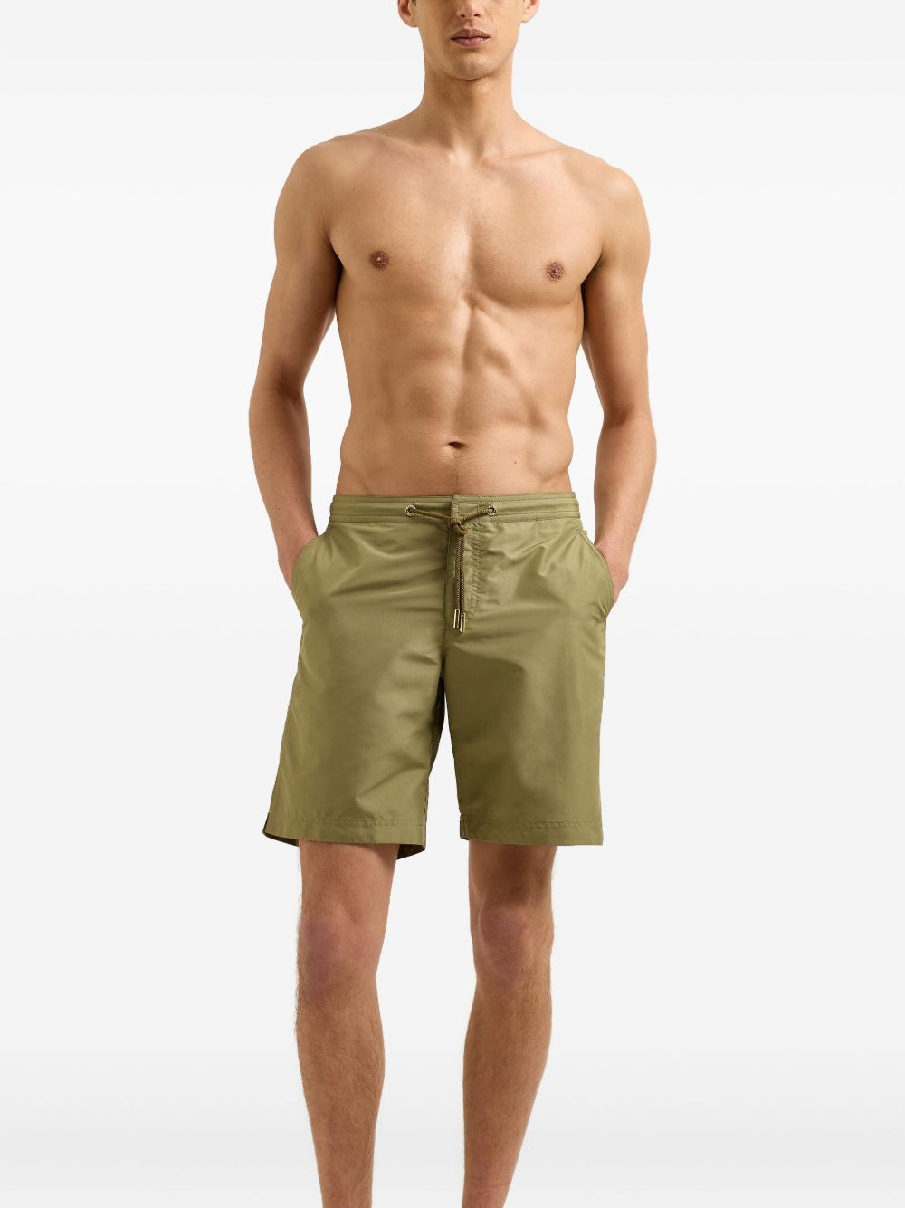 drawstring swim shorts - 3
