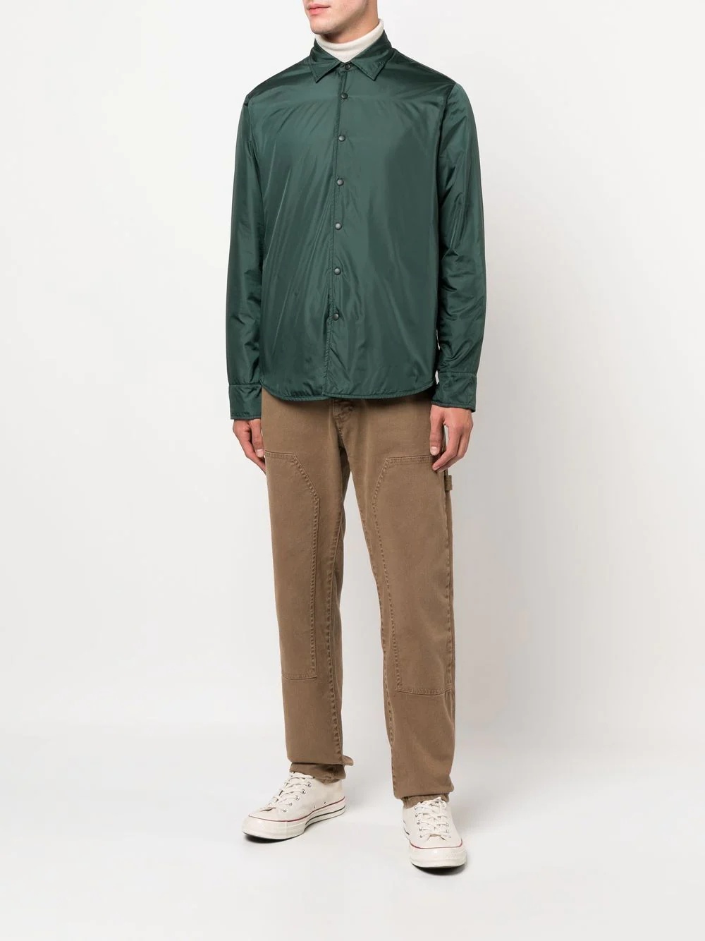 Alvaro press-stud long-sleeve shirt - 4