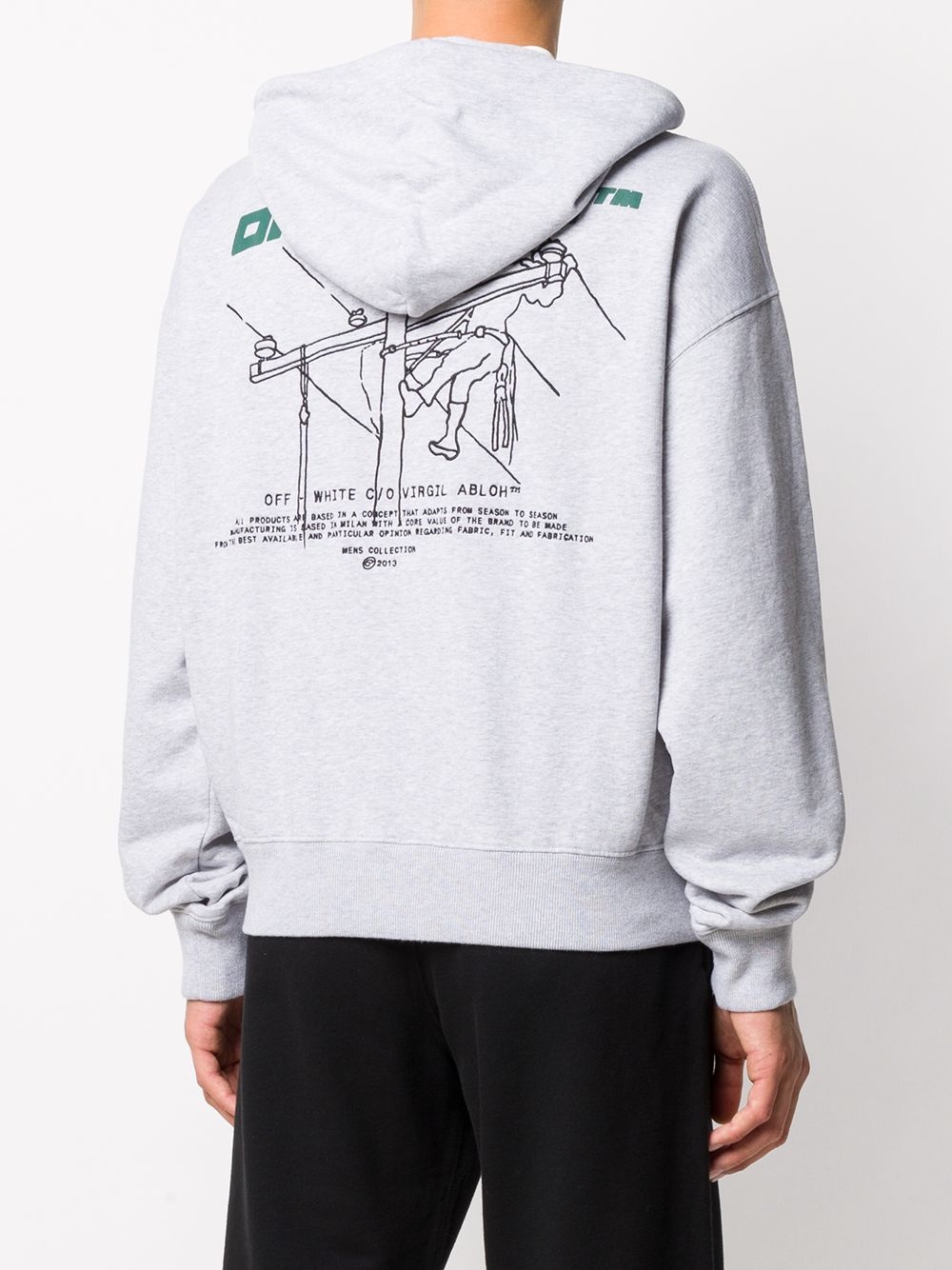 Trellis Worker hoodie - 4