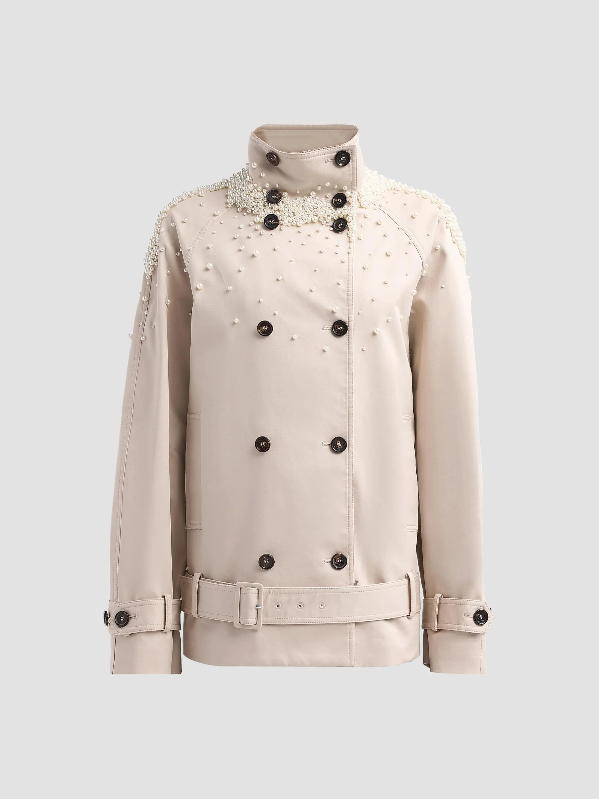 Women's Act II: The Fall Of Icarus Military Jacket - Beige - 1