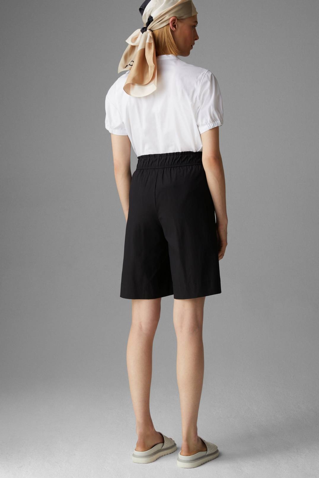 IDA BERMUDA SHORTS IN BLACK - 3