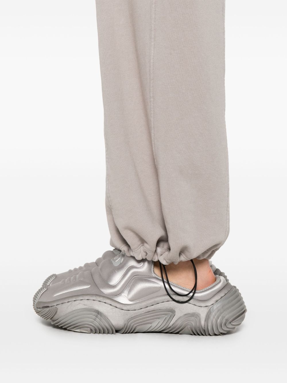 logo-appliqué cargo trousers - 5