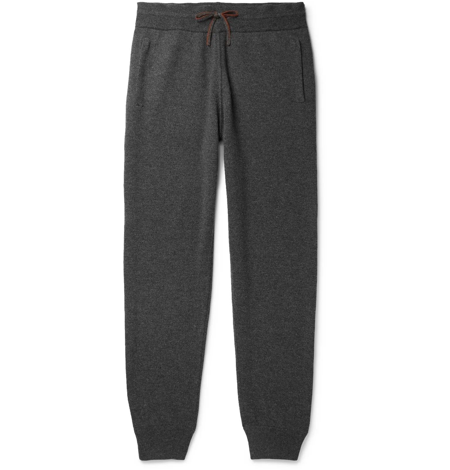 Slim-Fit Tapered Cashmere Sweatpants - 1