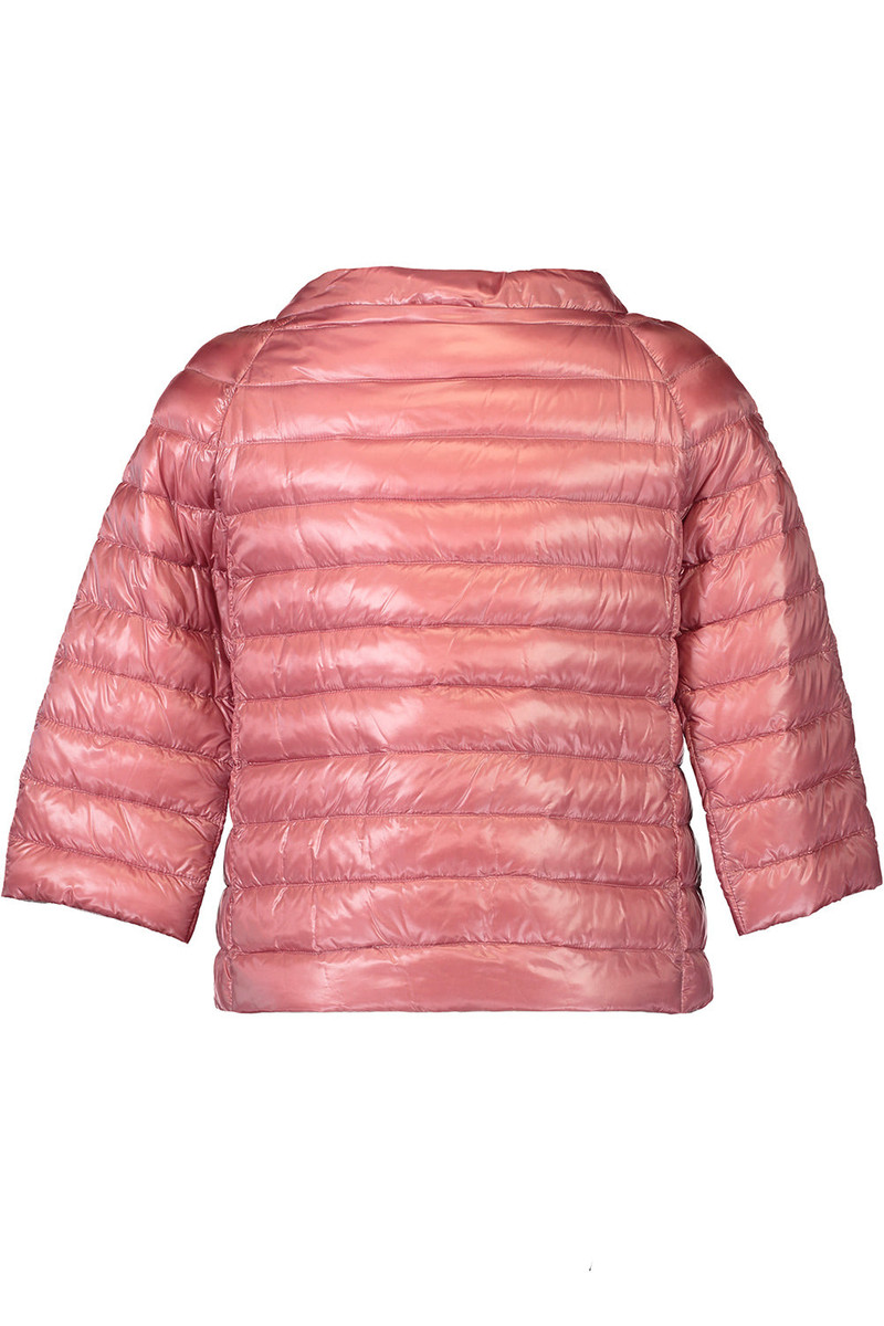 Herno Three Quarter Ultralight Sleeve Reversible Jacket - Light Pink Raspberry outlook