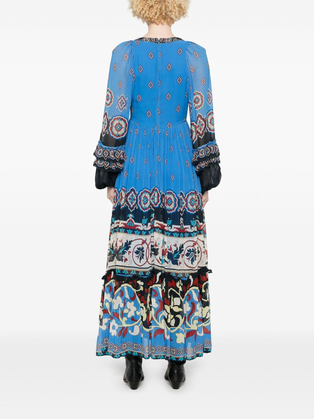 Ainika Tiles maxi dress - 4
