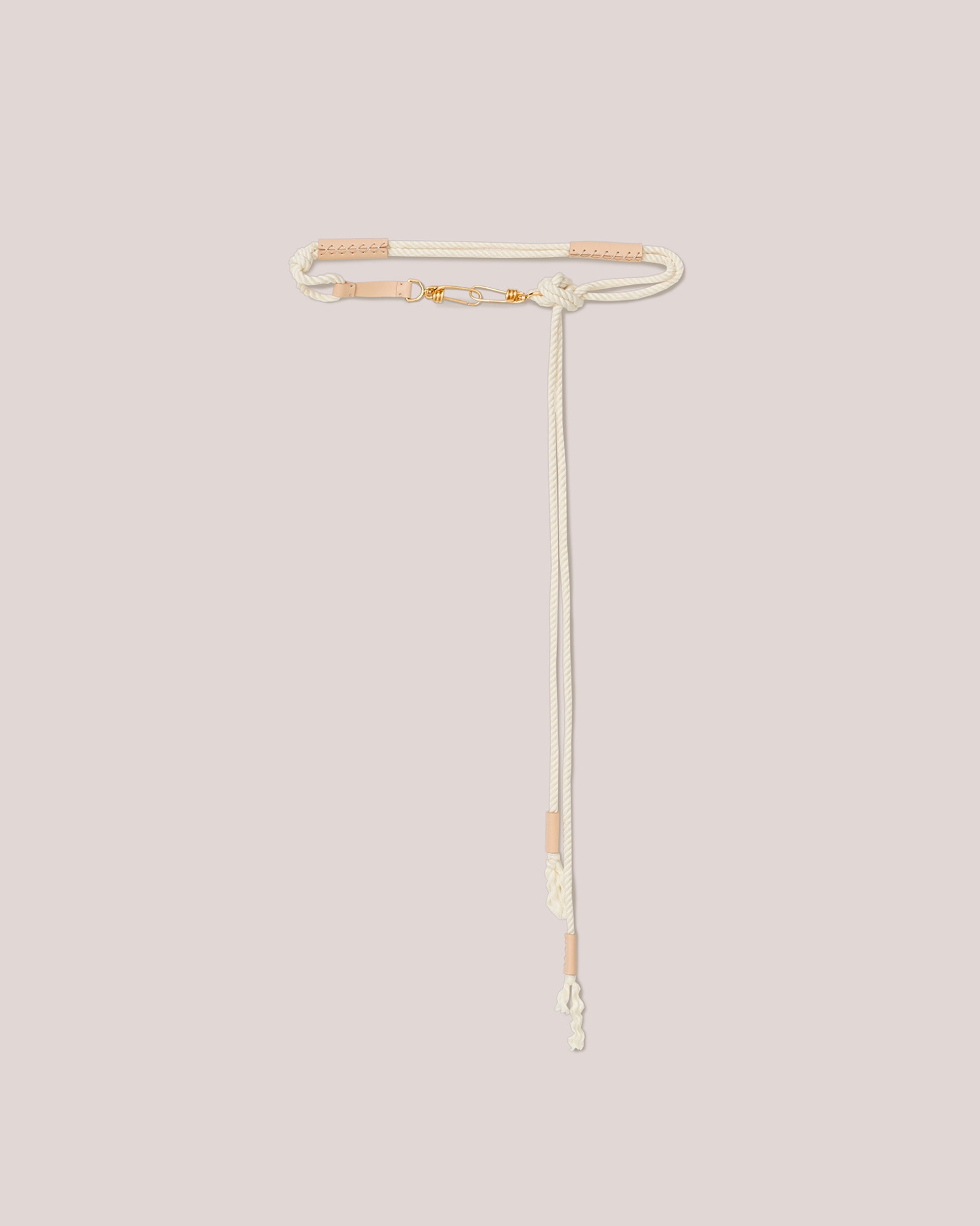 EAZI - Tassel Rope belt - Creme - 1