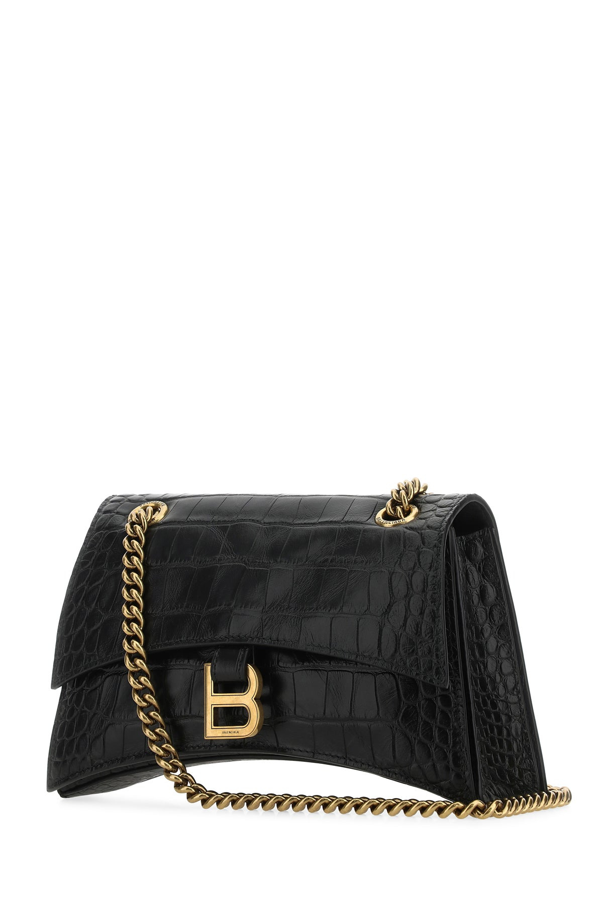 Black leather Crush S shoulder bag - 2