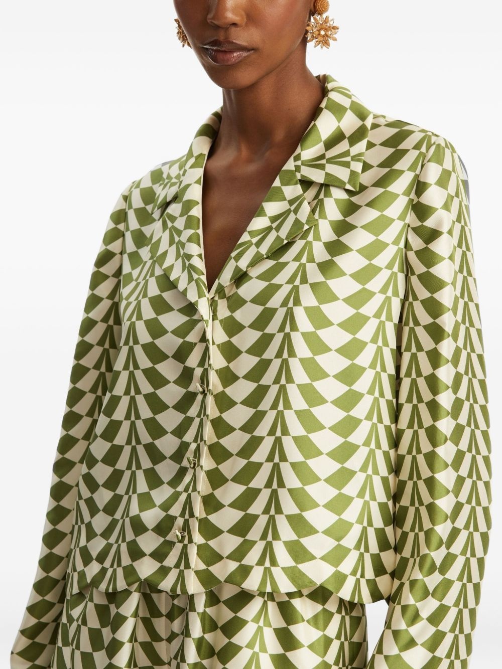 silk blouse - 6